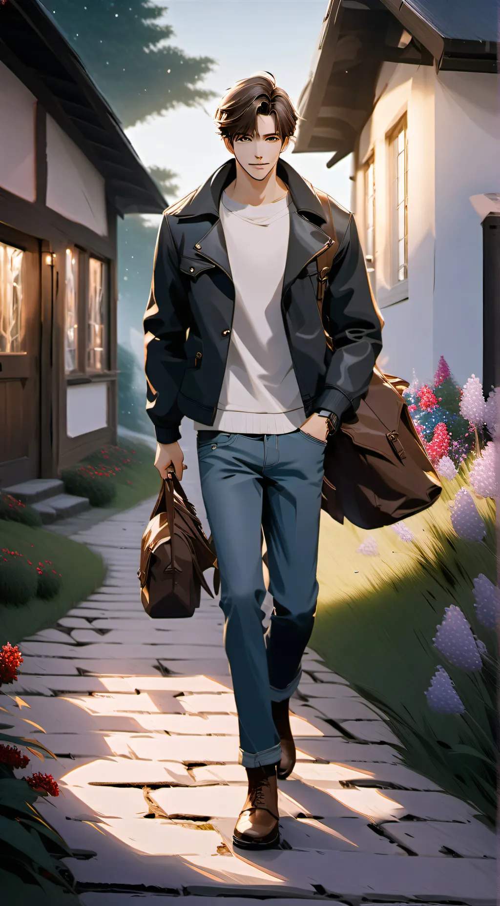 ai character: Liam background