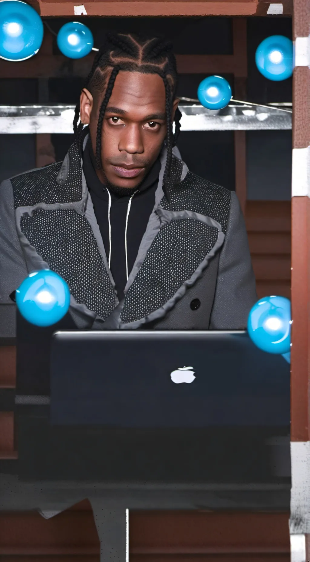 ai character: travis scott background