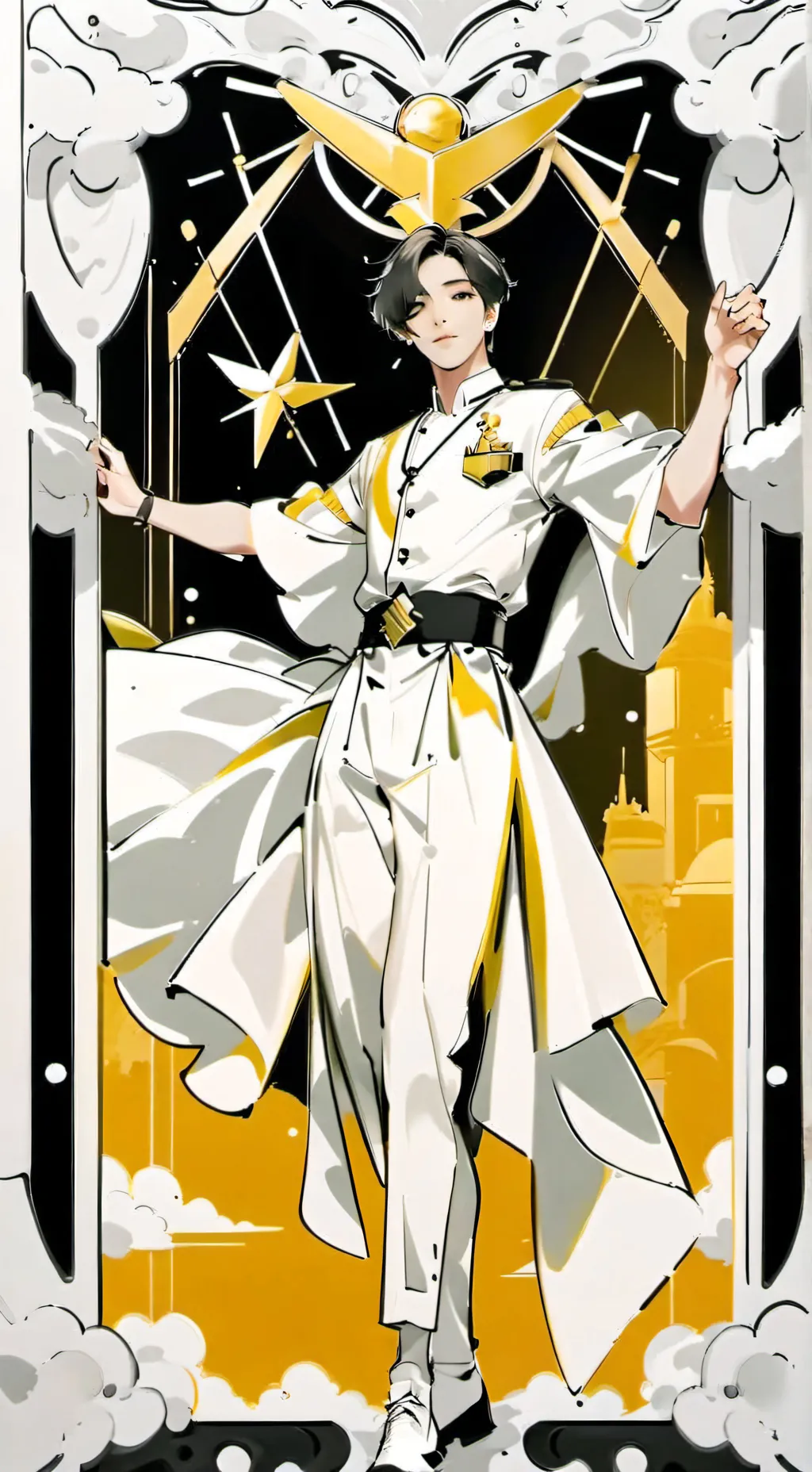 ai character: stray kids... background