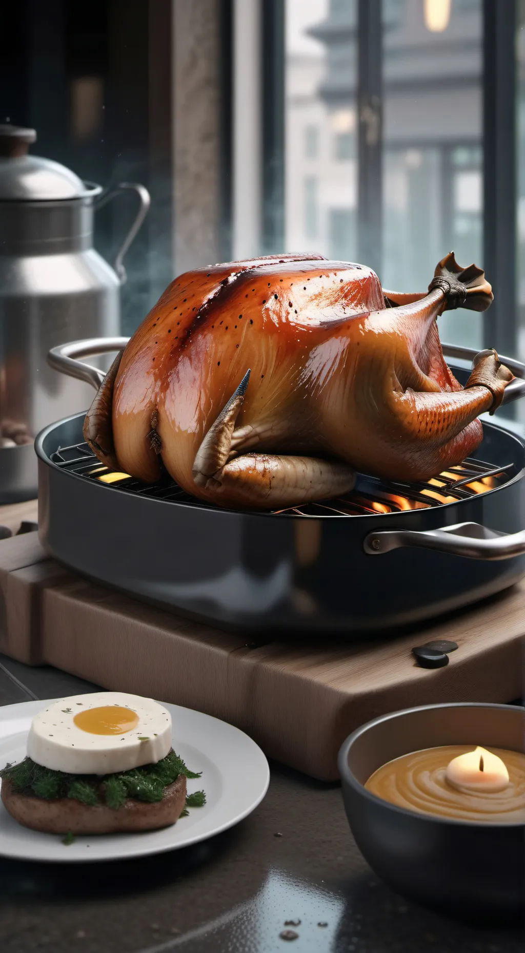 ai character: Roaster background