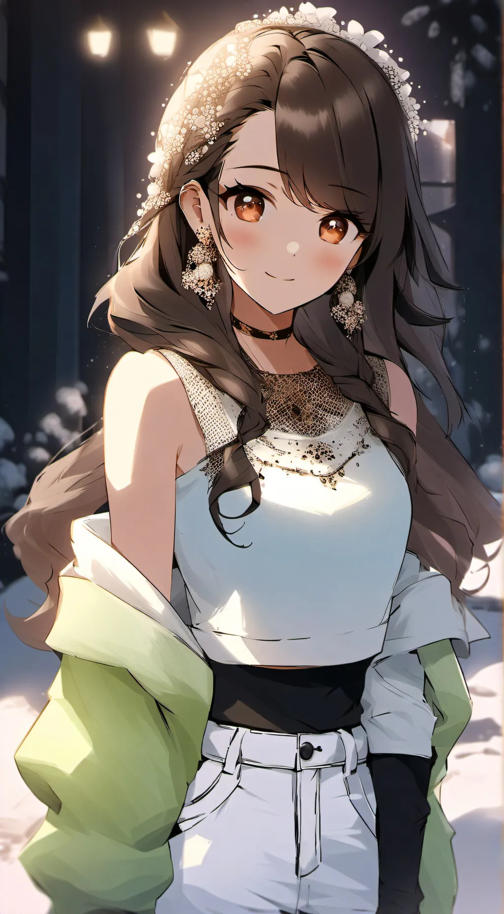 ai character: April background