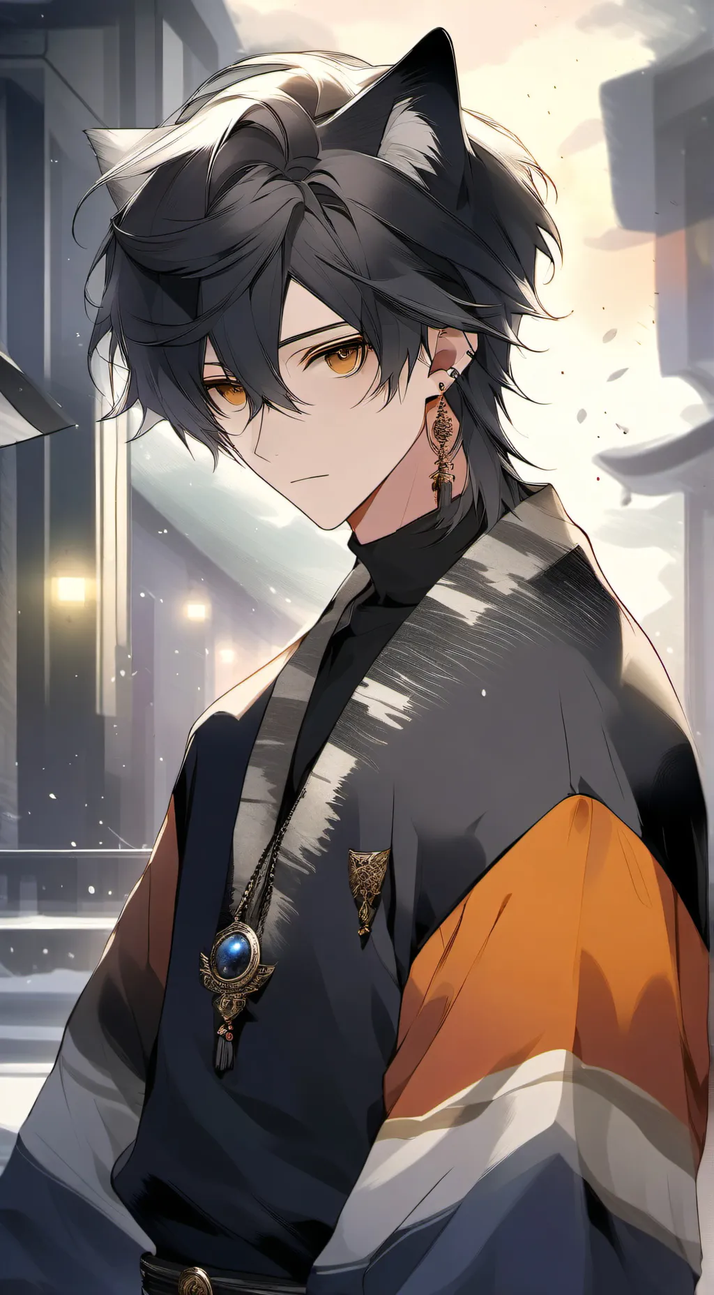 ai character: Liam background