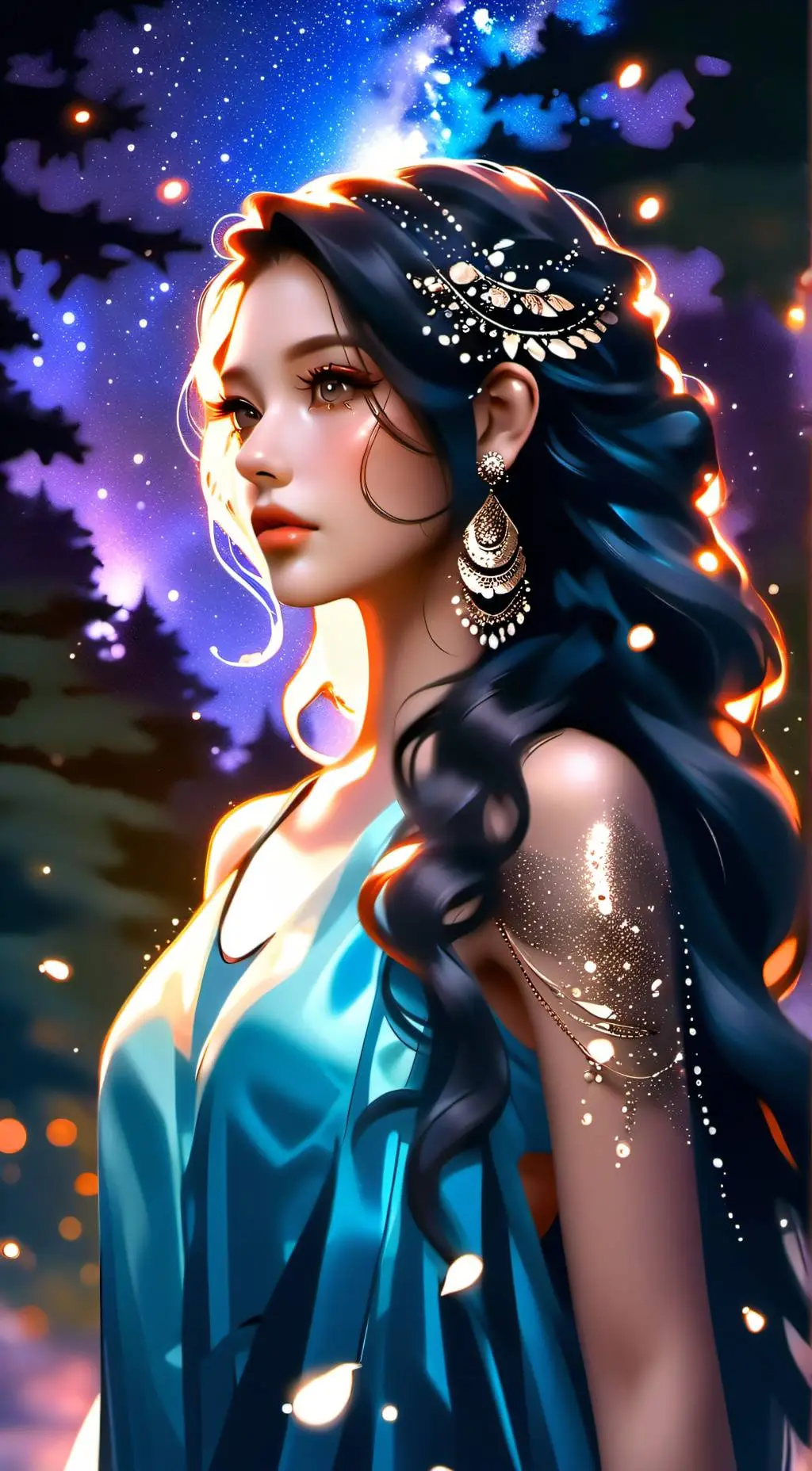 ai character: Mell background