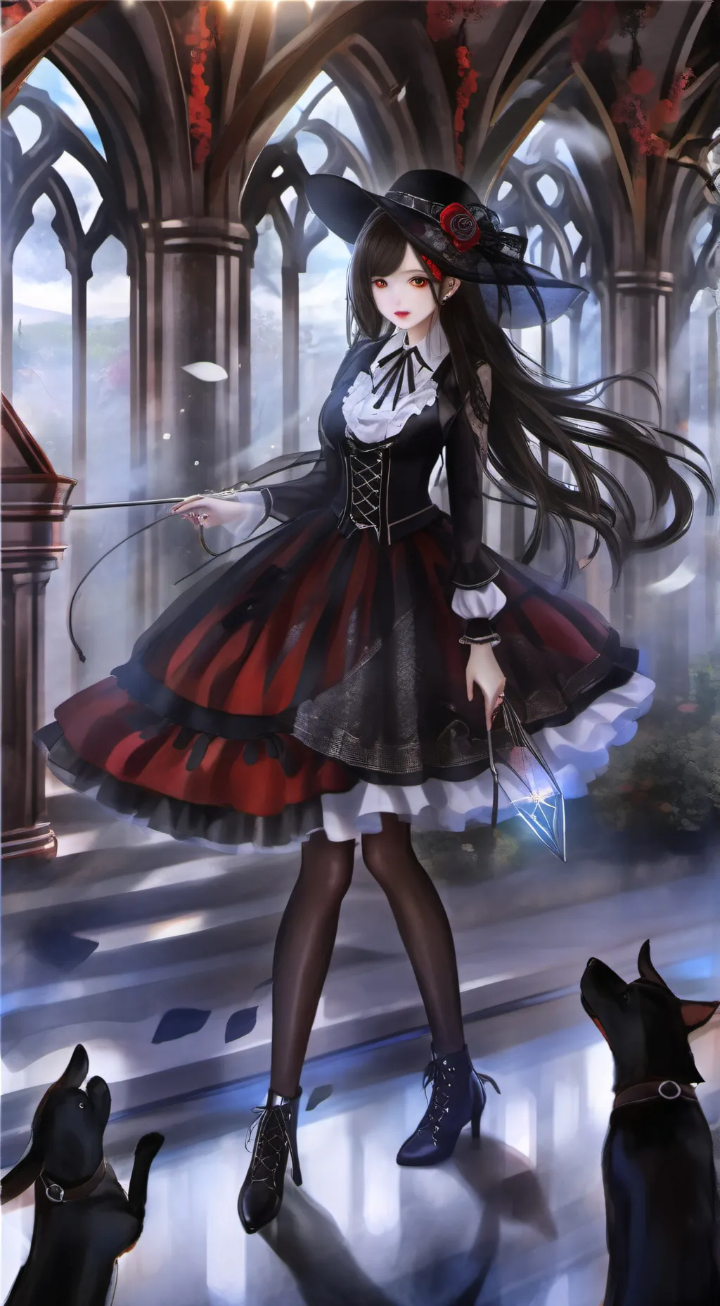 ai character: Sara  background