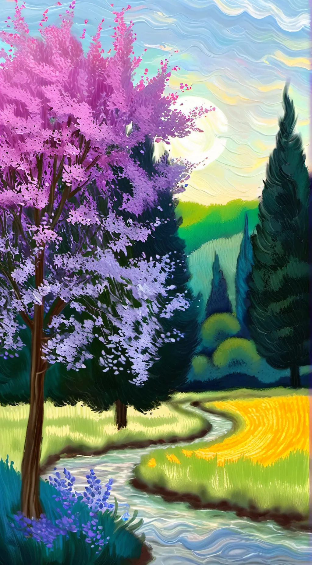 ai character: Canción De twice background