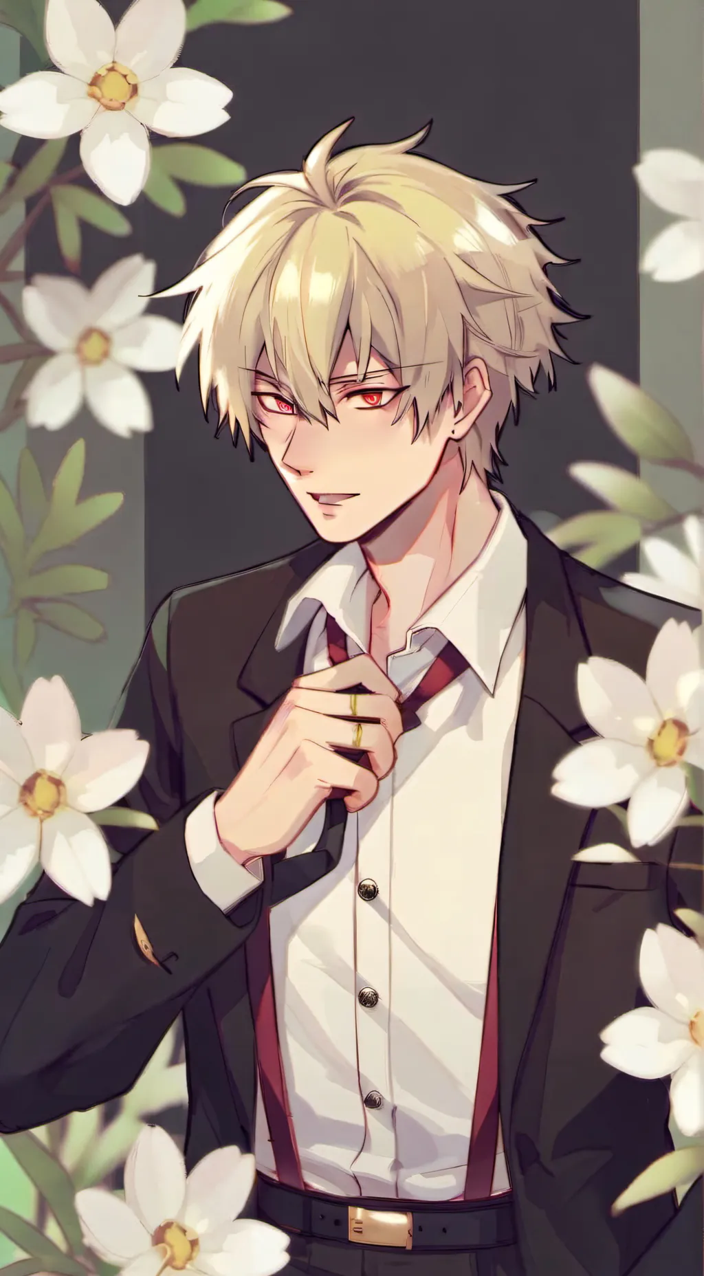 ai character: 💥Bakugo💢 background