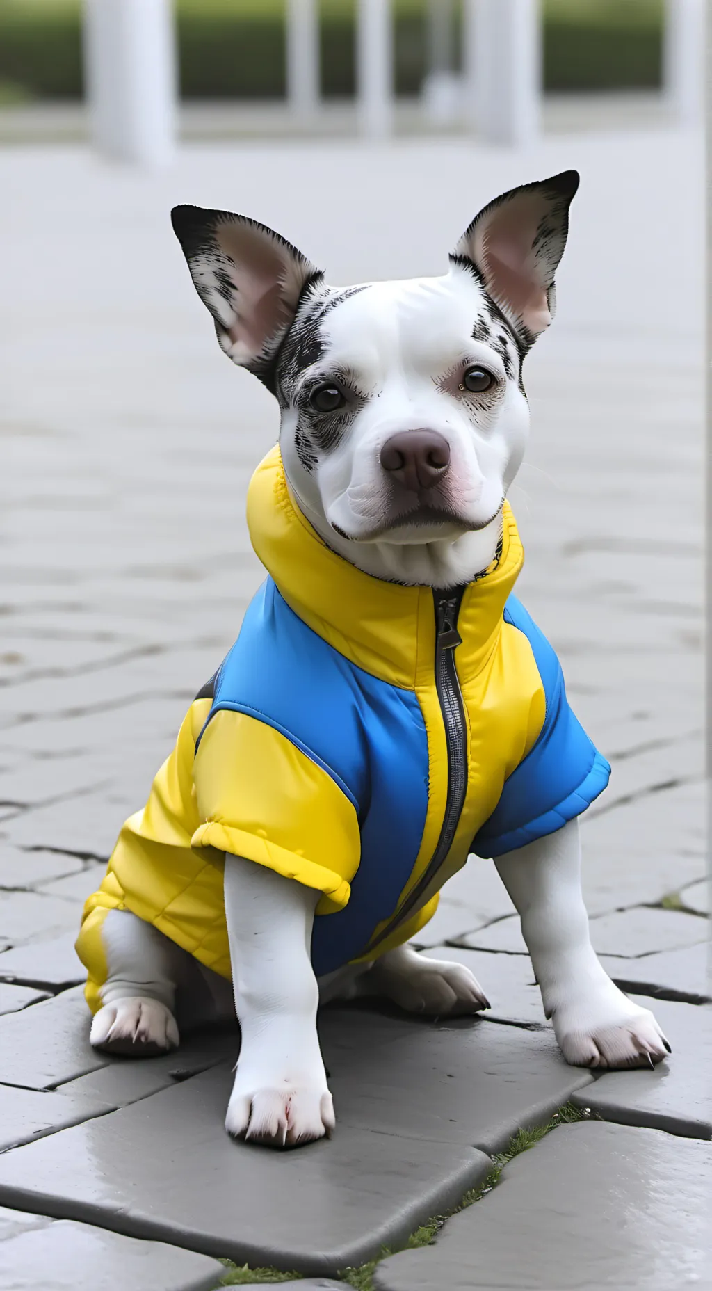 ai character: Cute doggy background