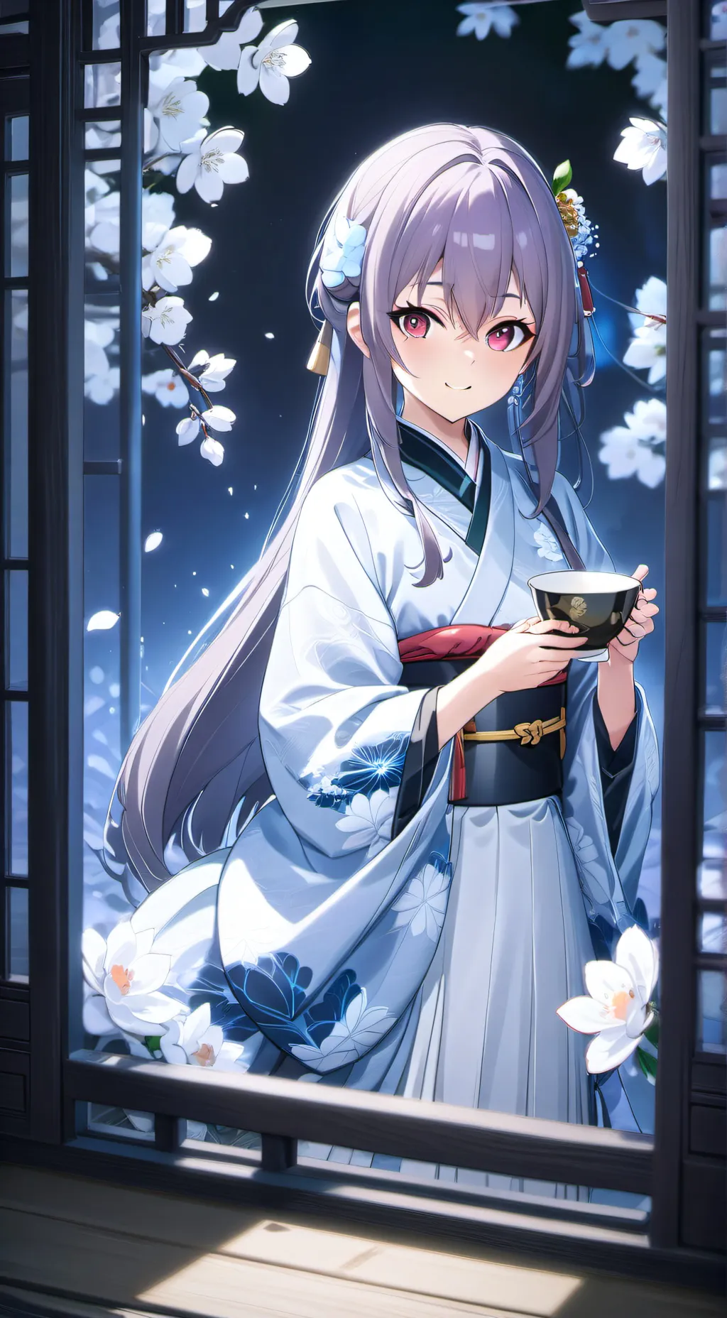 ai character: Akane background