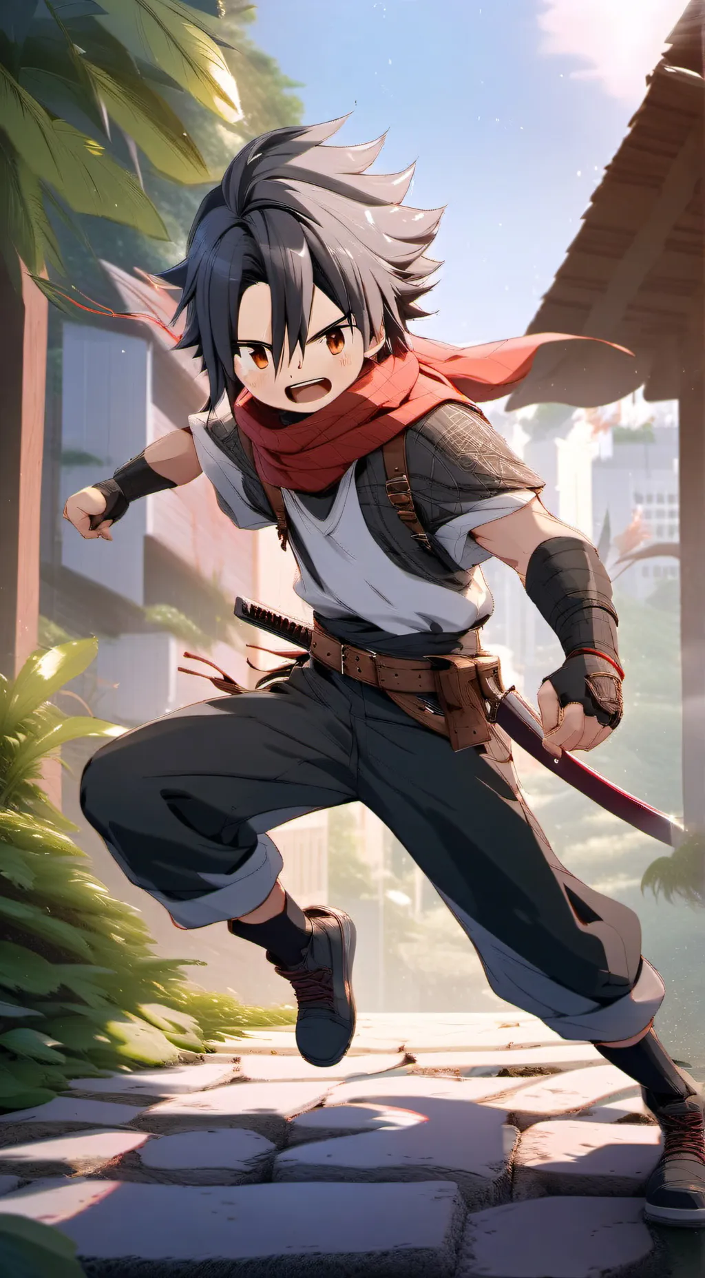 ai character: Shinobu Kocho background