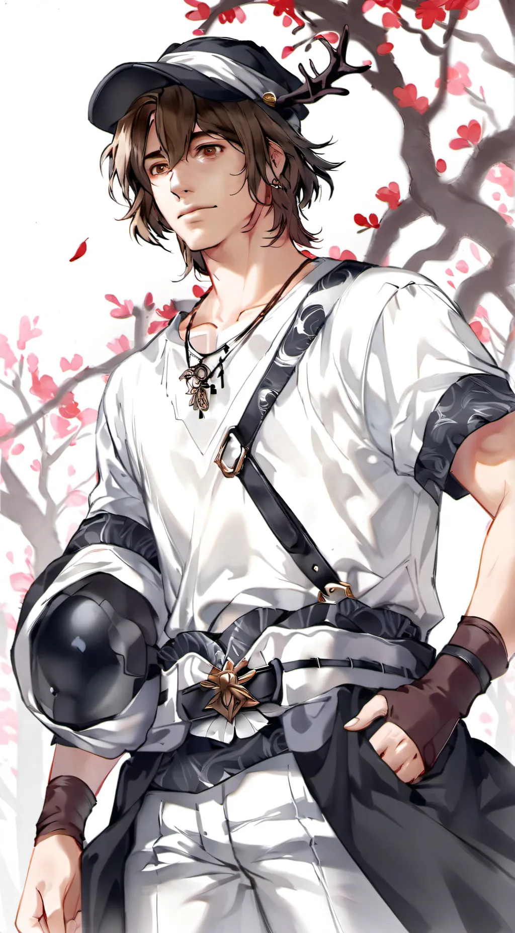 ai character: Moon blake background