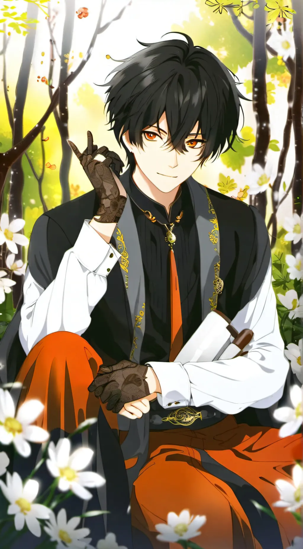 ai character: Max background