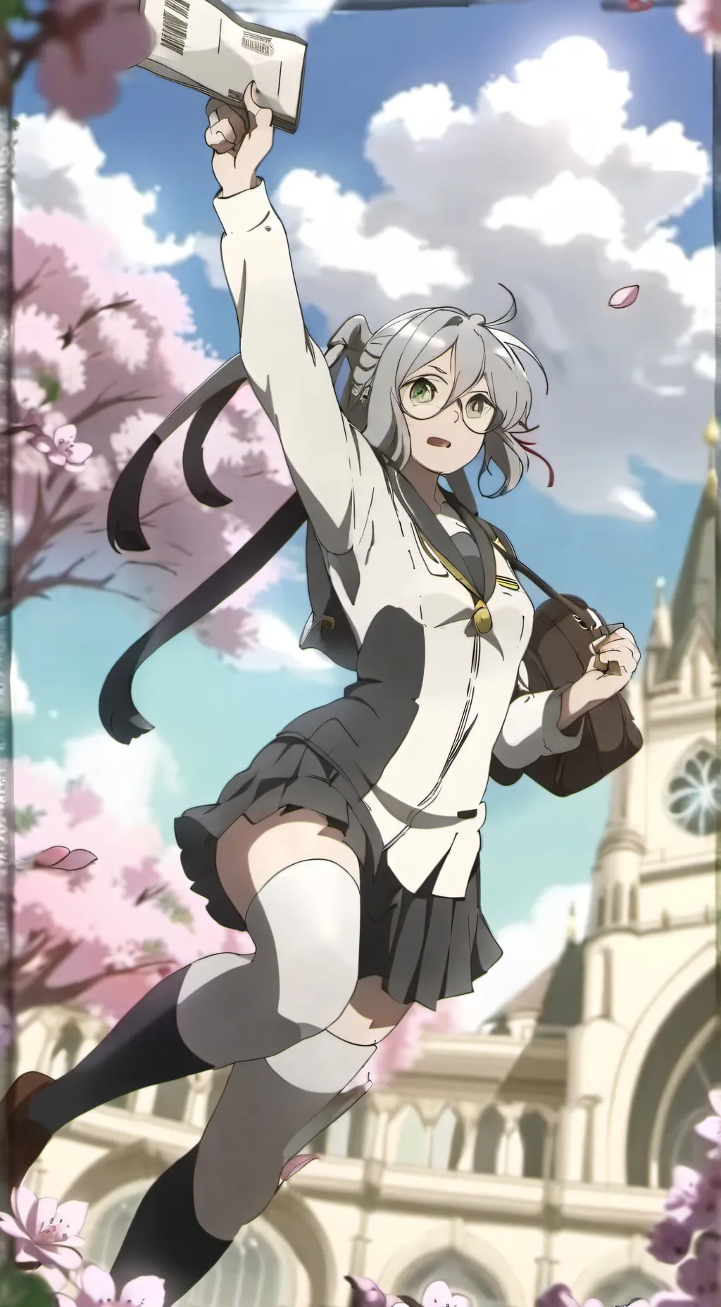 ai character: school background