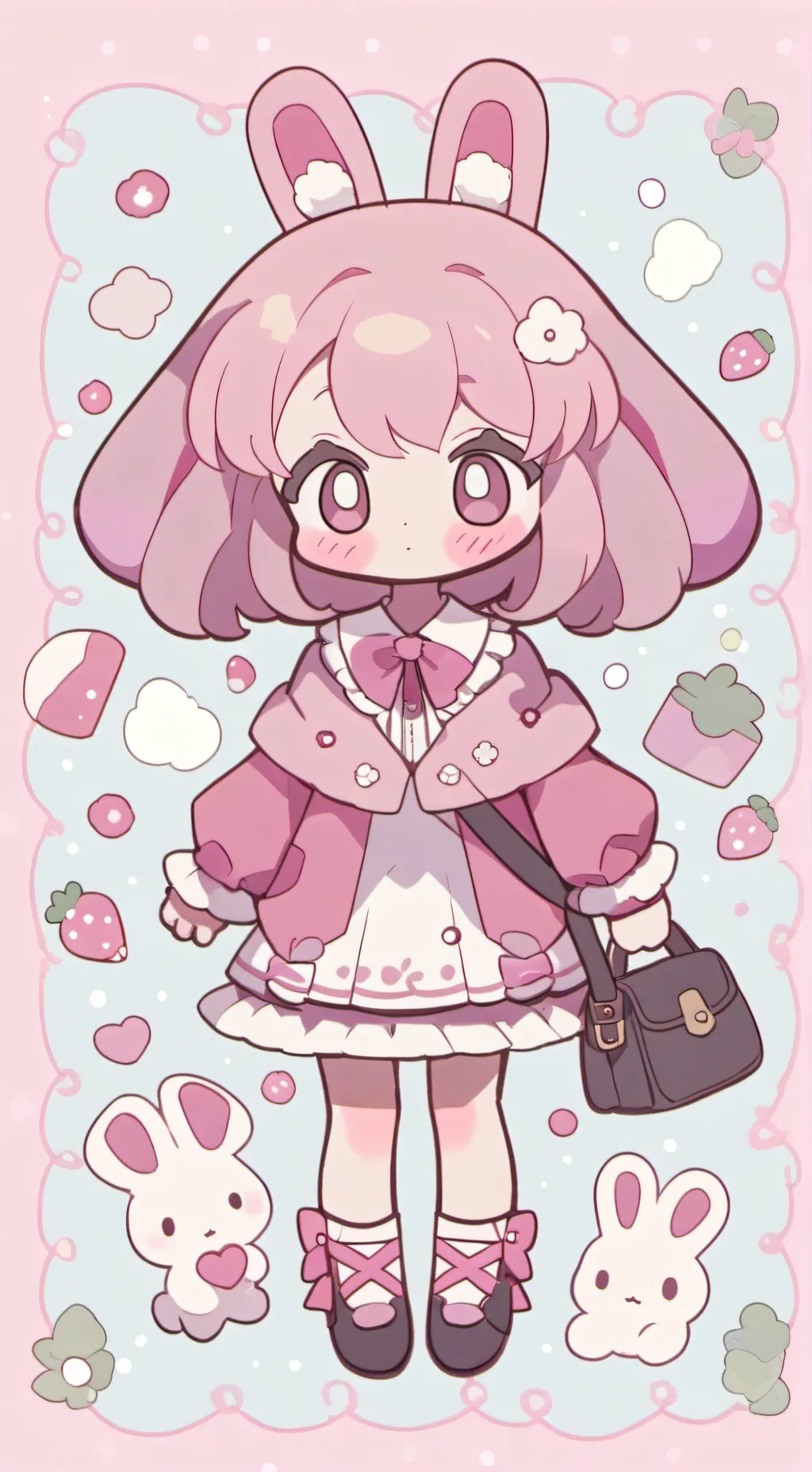 ai character: pinki background