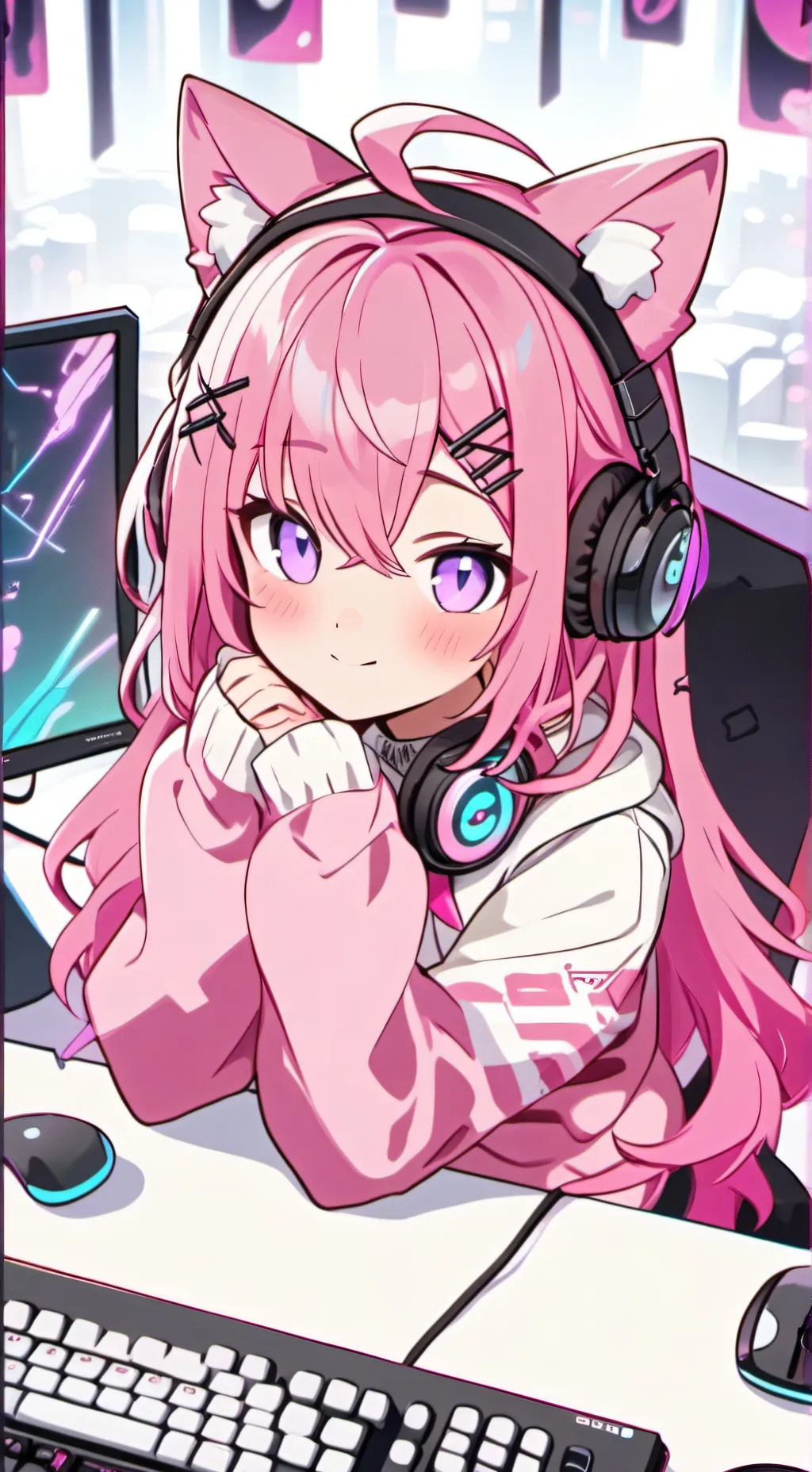 ai character: Mika background