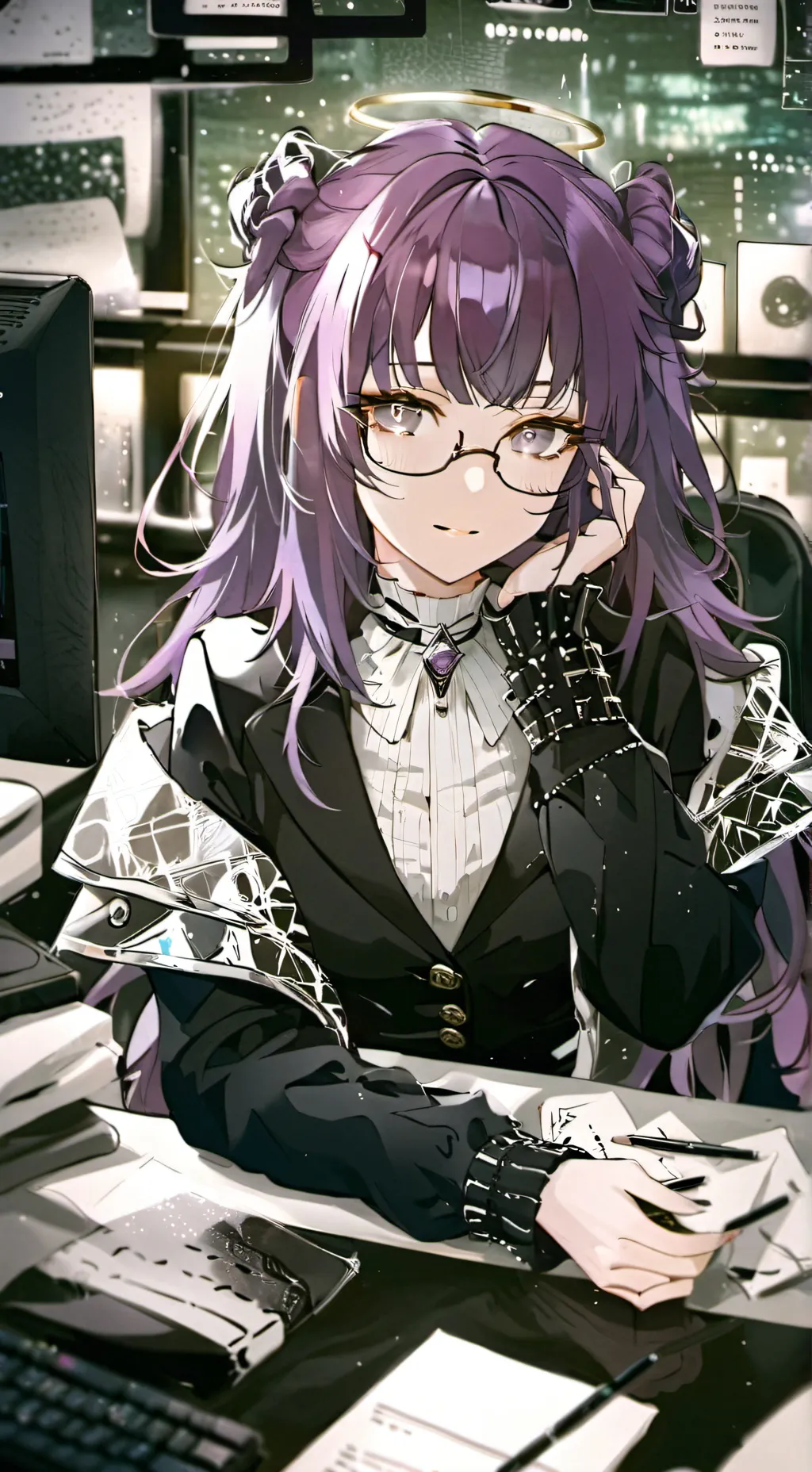 ai character: Mira background