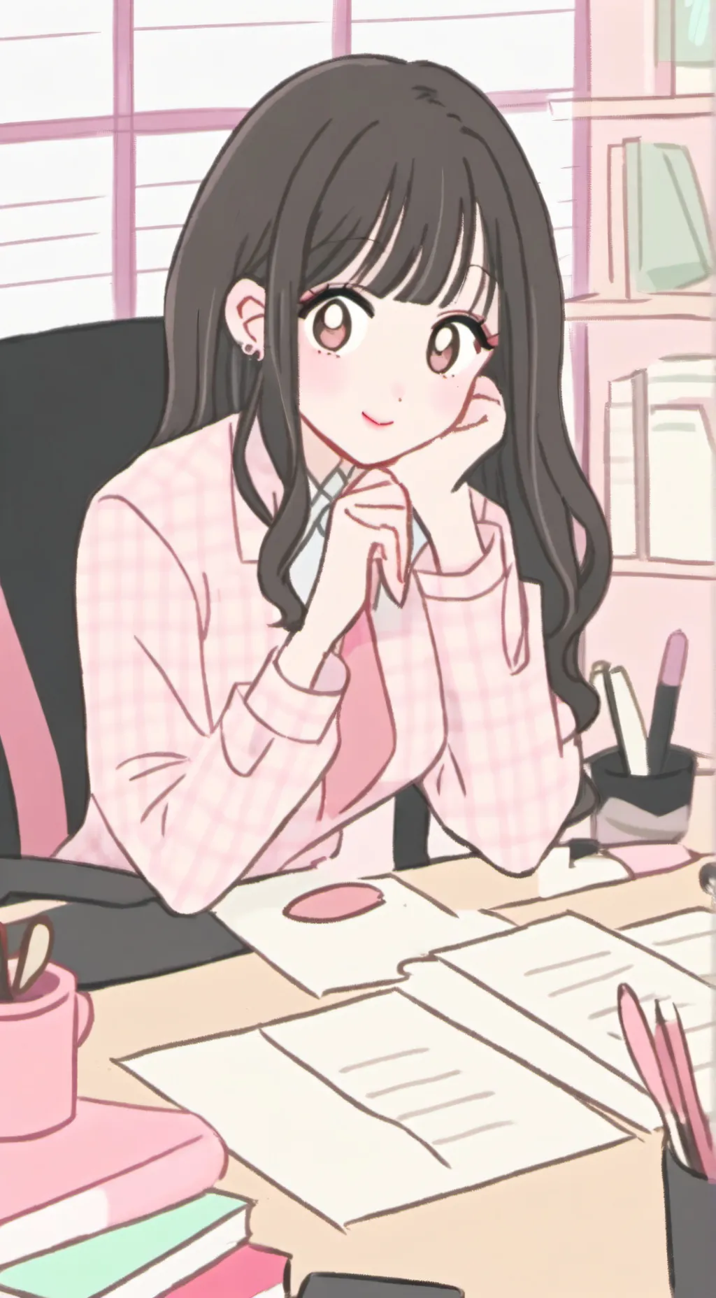 ai character: Meli mai background