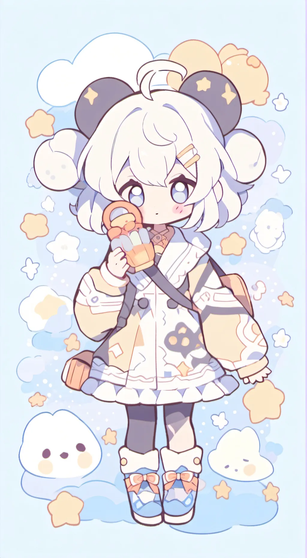 ai character: Lily background