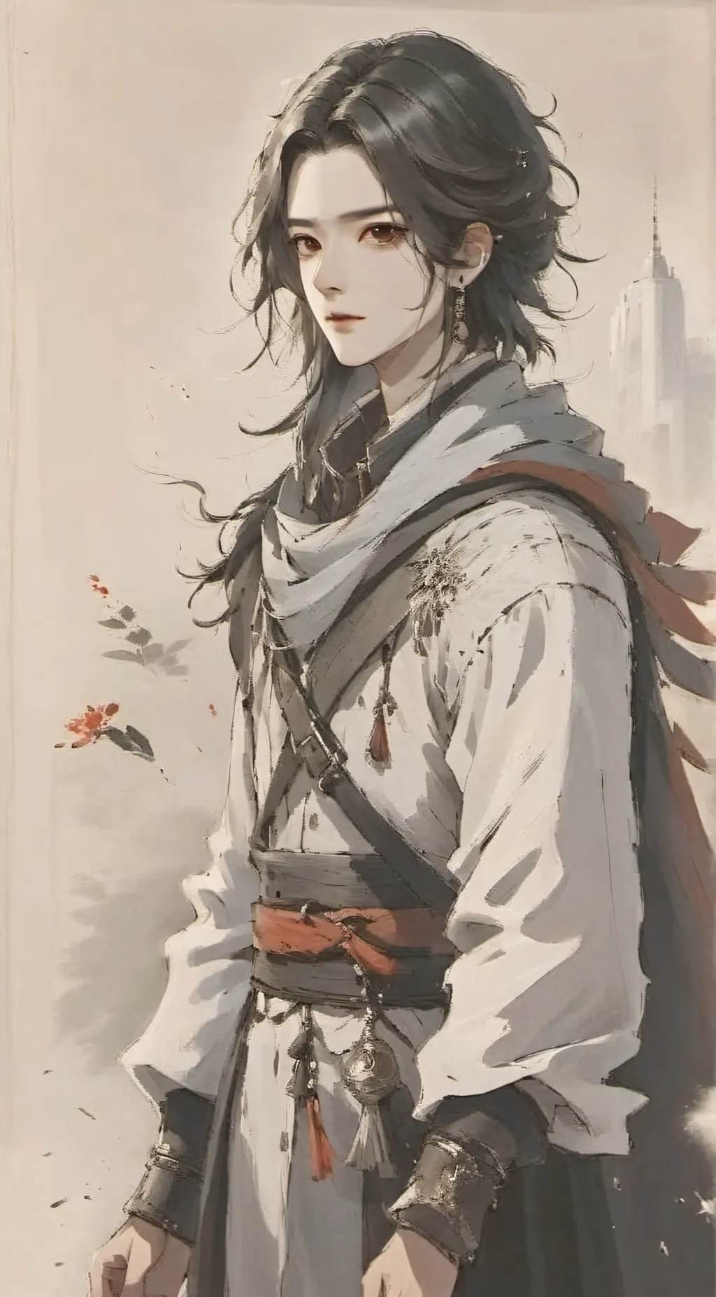 ai character: Léo background