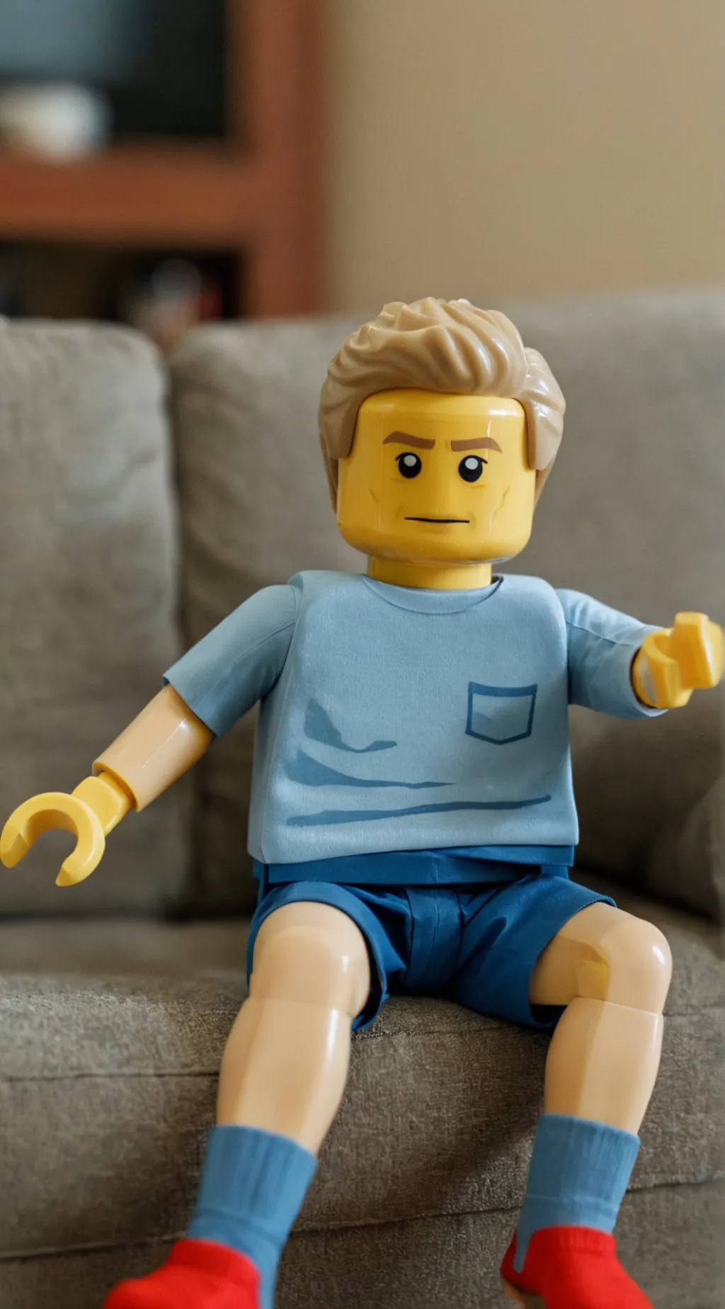 ai character: Caillou's grandpa background