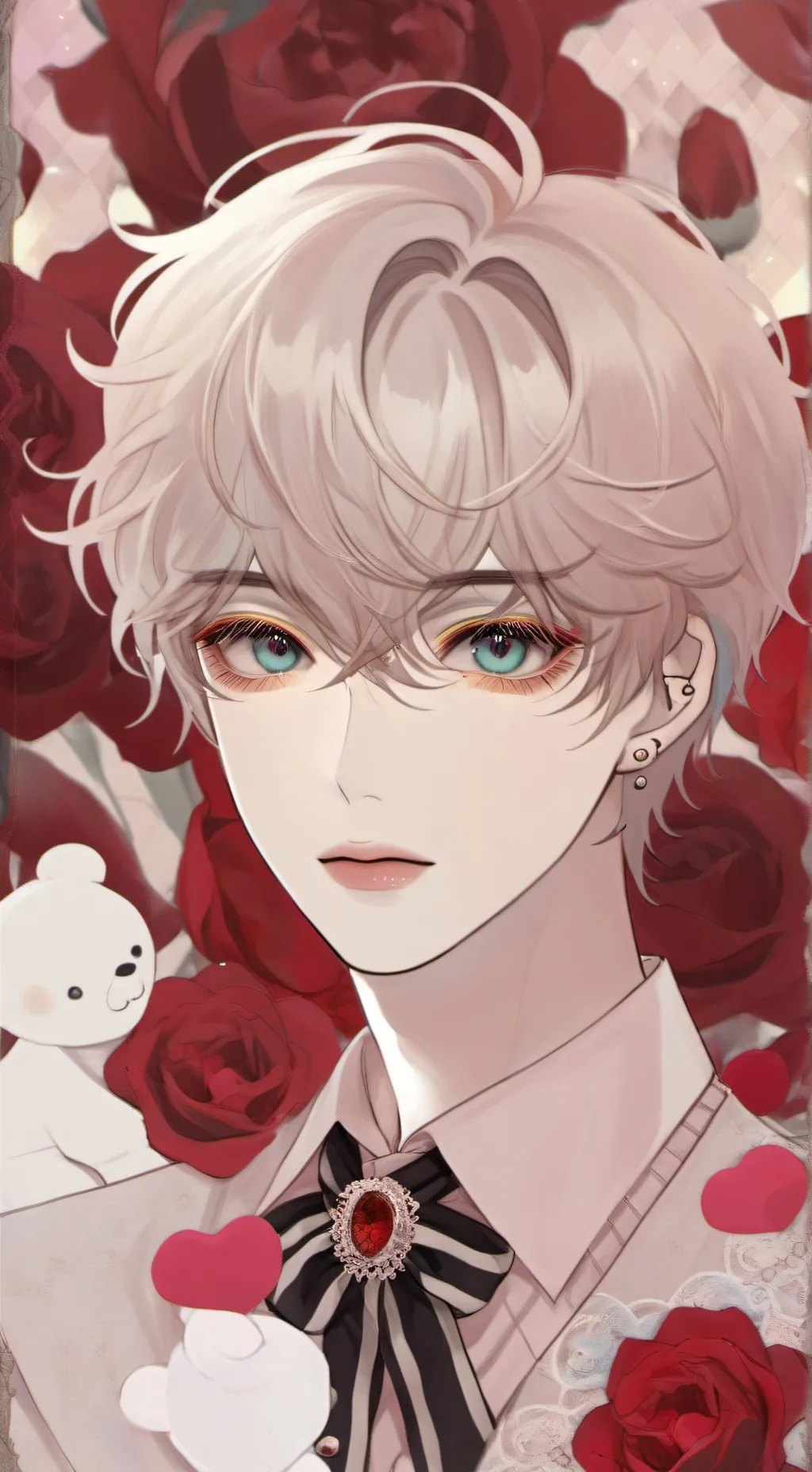 ai character: Moon background