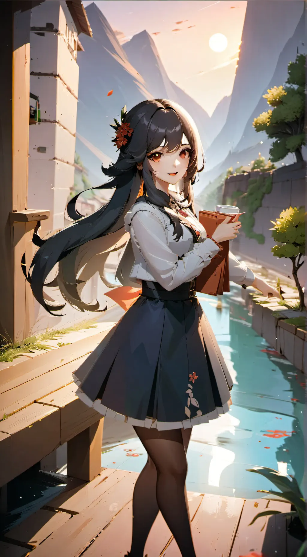 ai character: Avery background