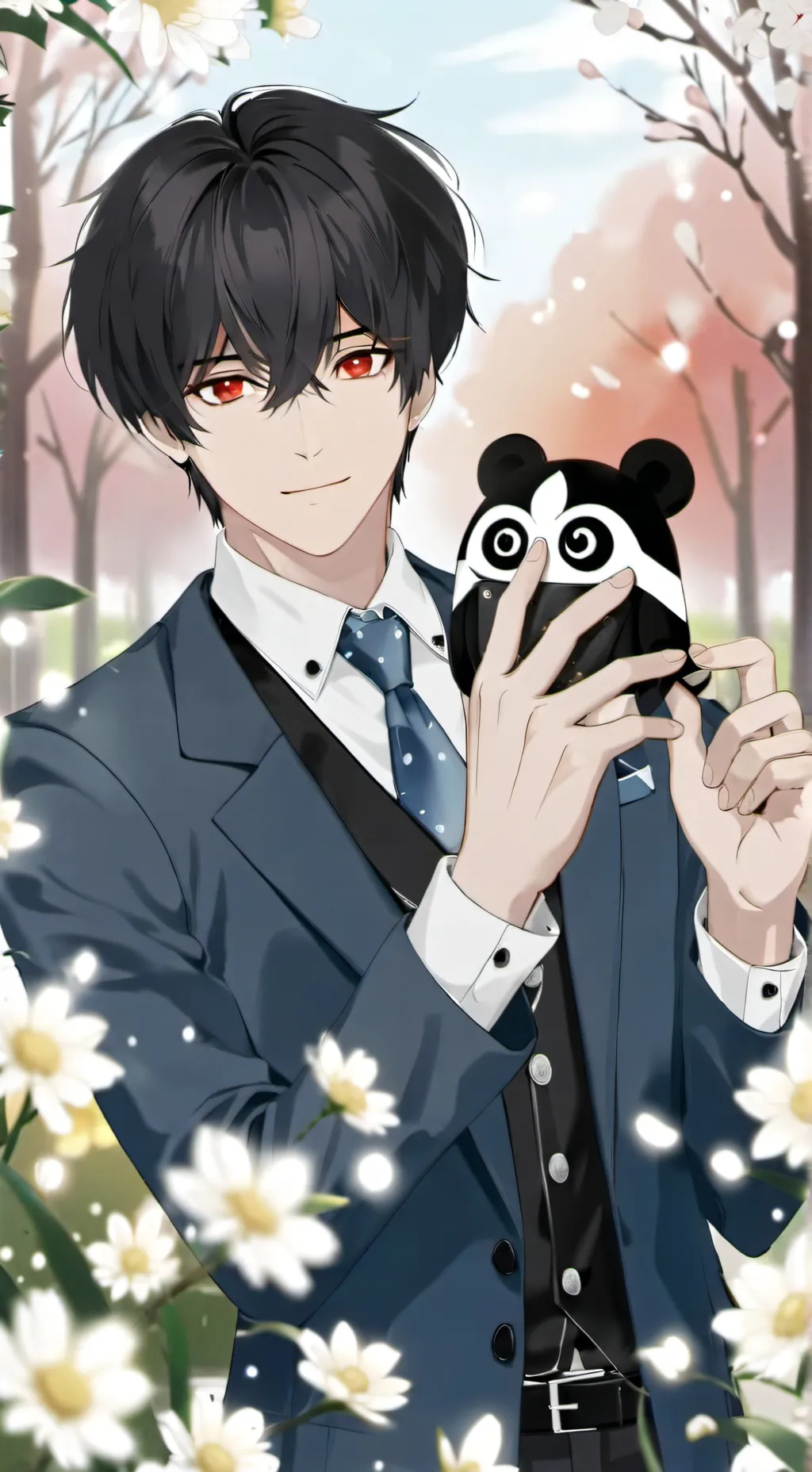 ai character: Álex  background