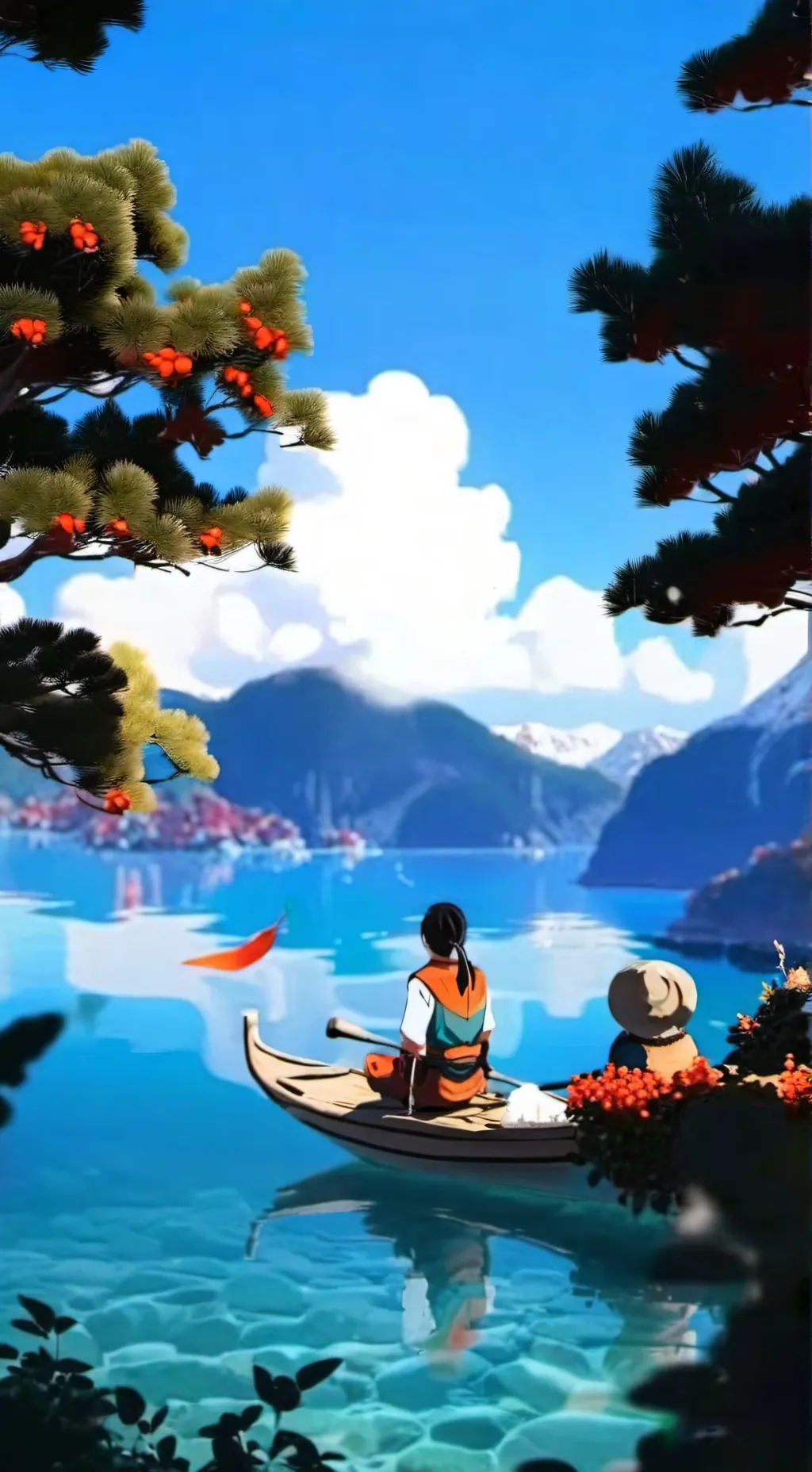 ai character: ds background