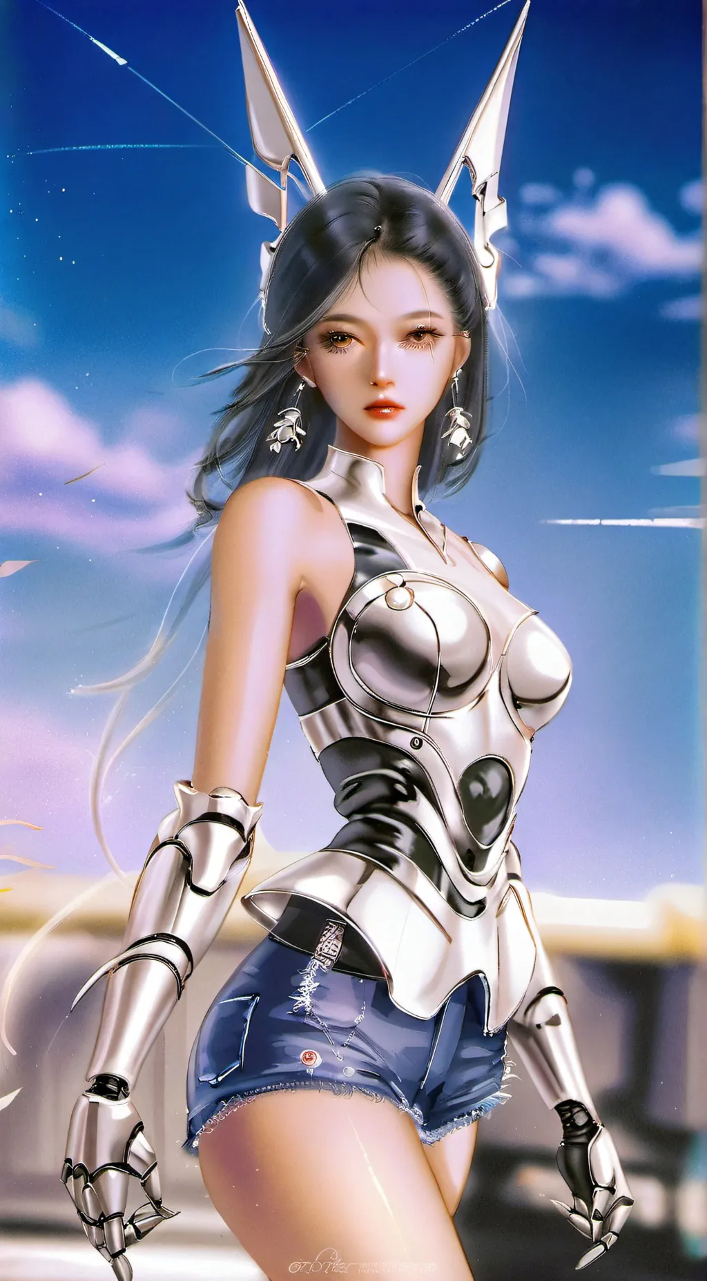 ai character: Peppermint background