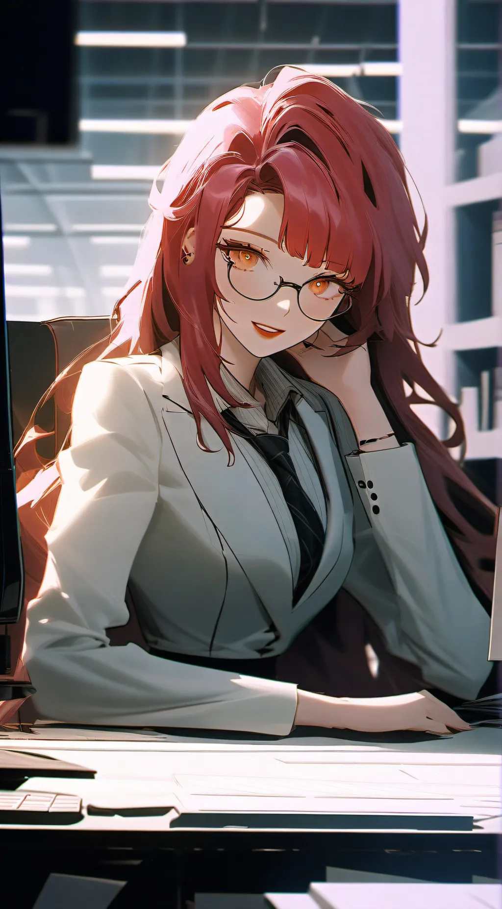 ai character: Mika background