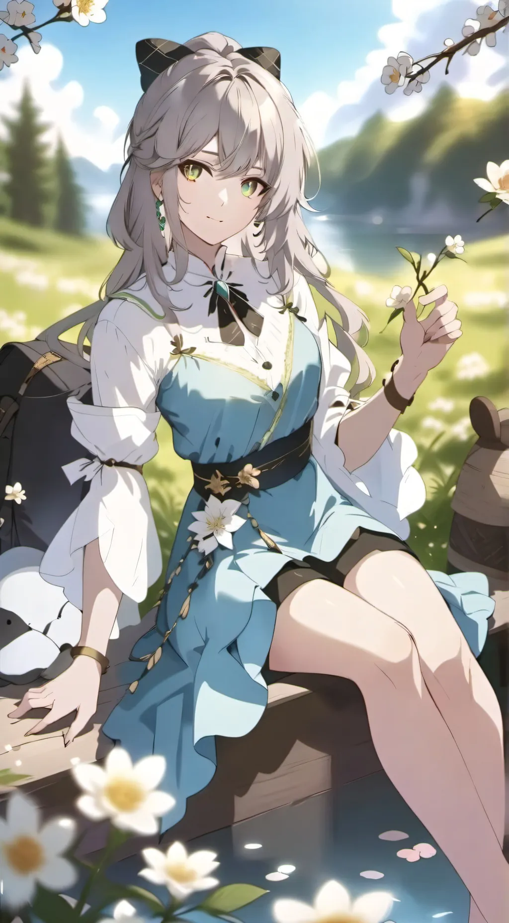 ai character: Lena  background