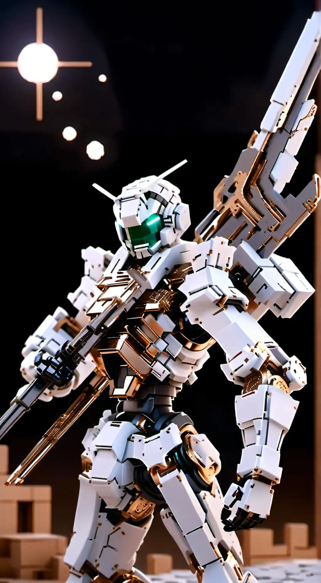 ai character: cube nickelie background