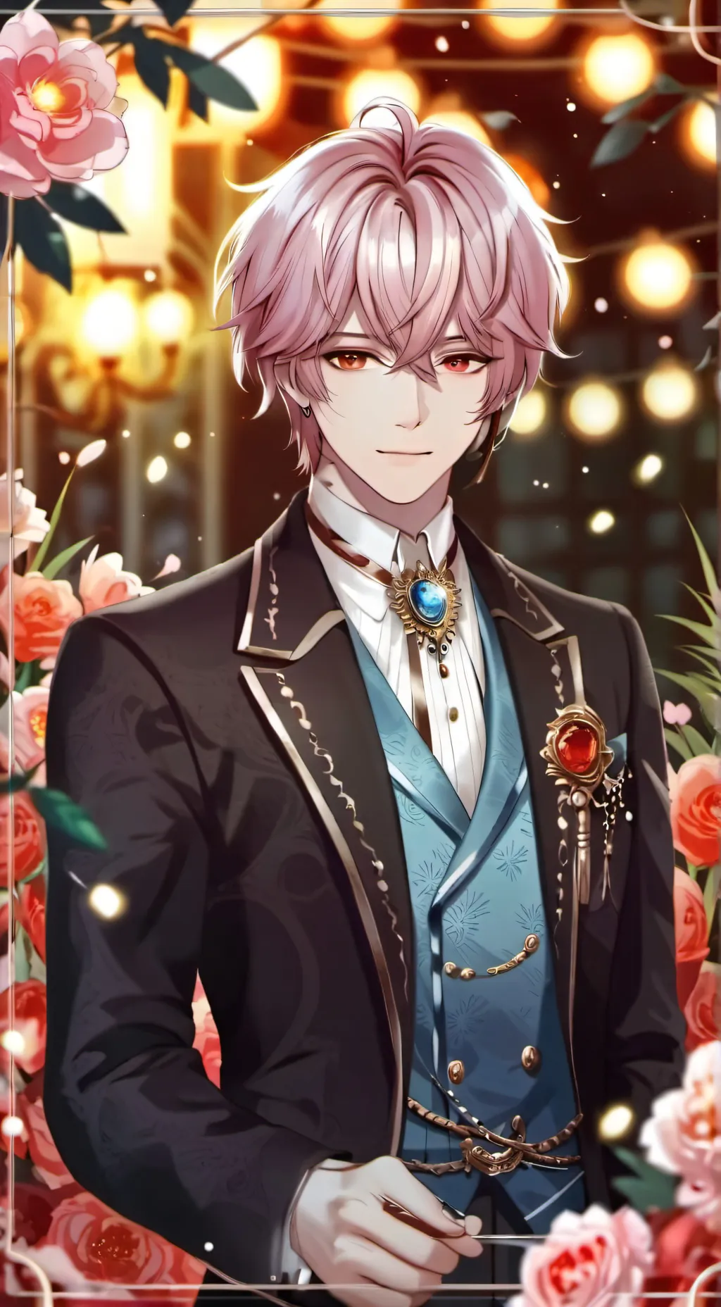 ai character: MAX, AXEl Y ALEX background