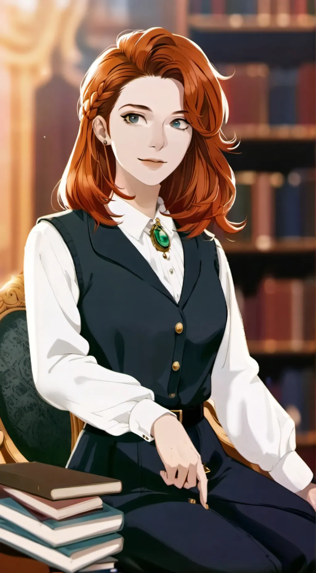 ai character: Anastasia background