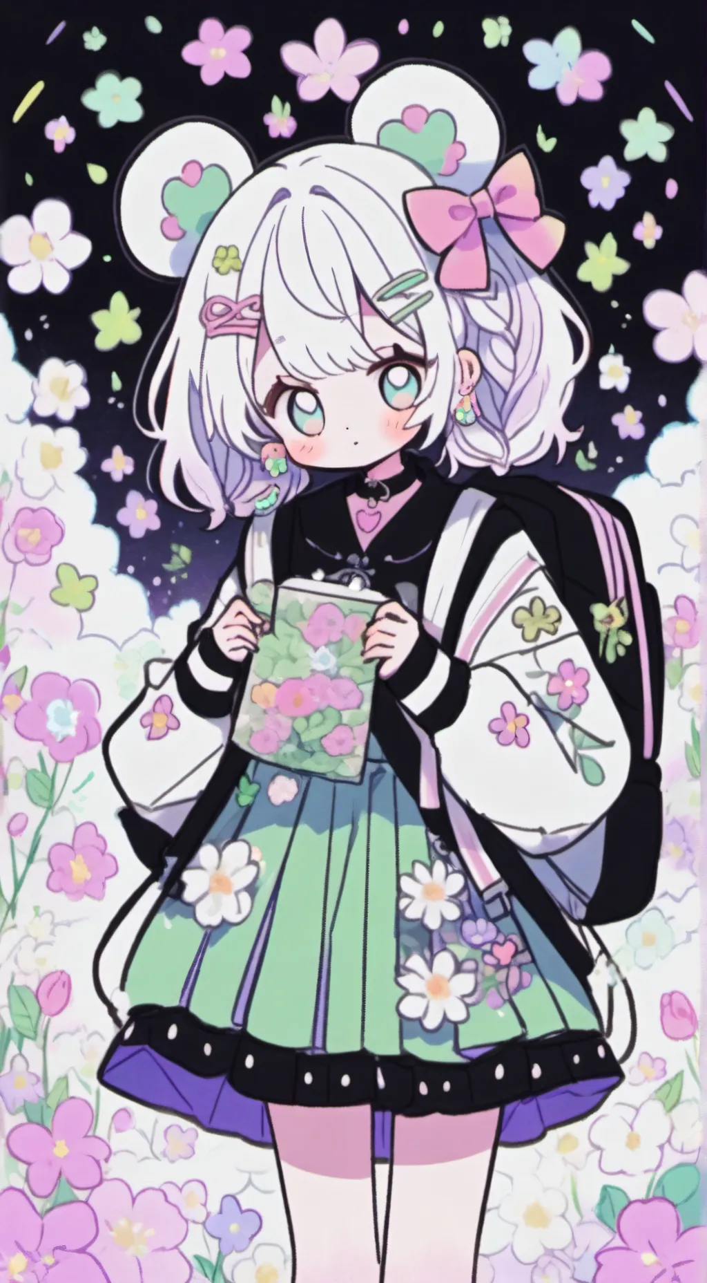 ai character: marks background