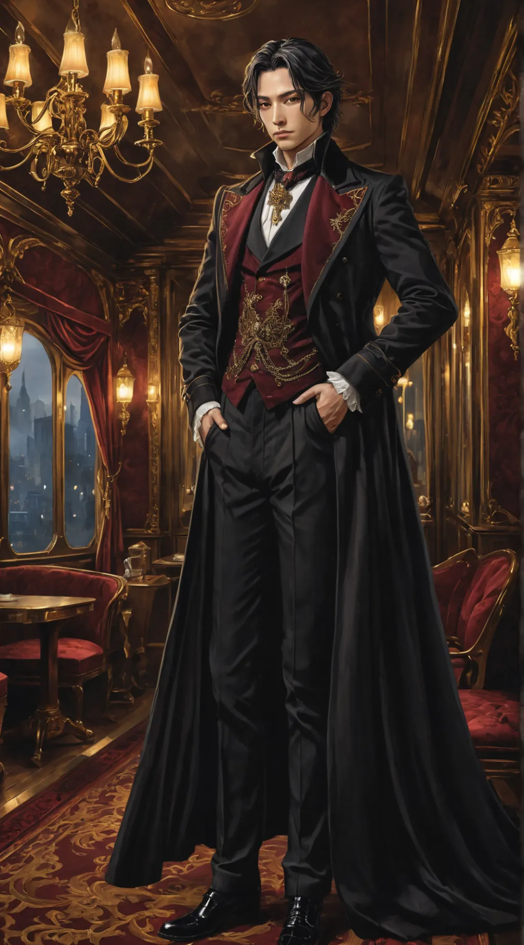 ai character: Magnus background