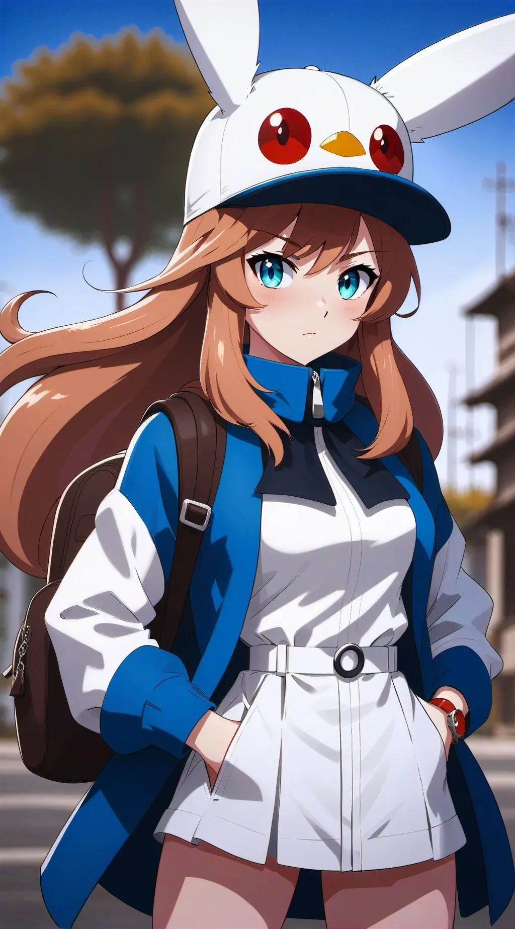 ai character: Lila background