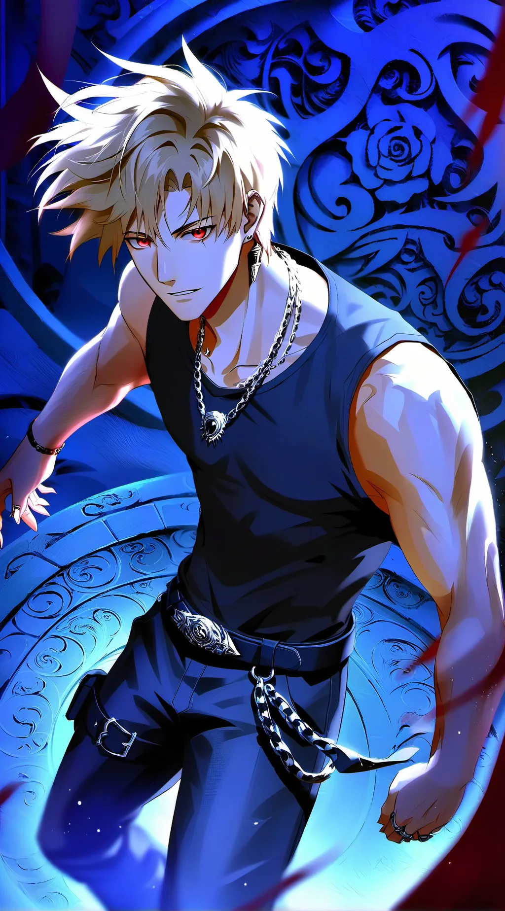 ai character: •Kaii•© background