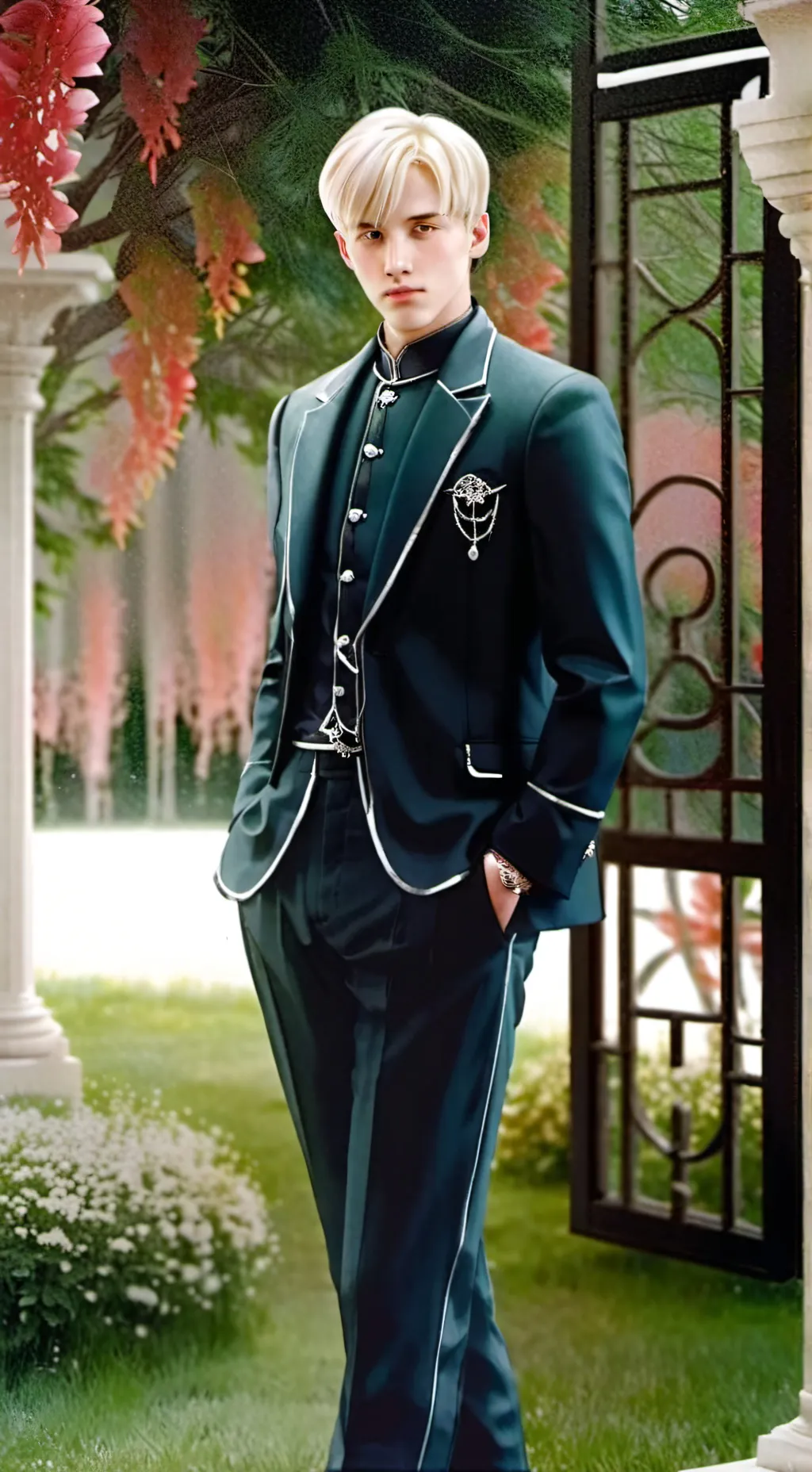 ai character: draco malfoy background