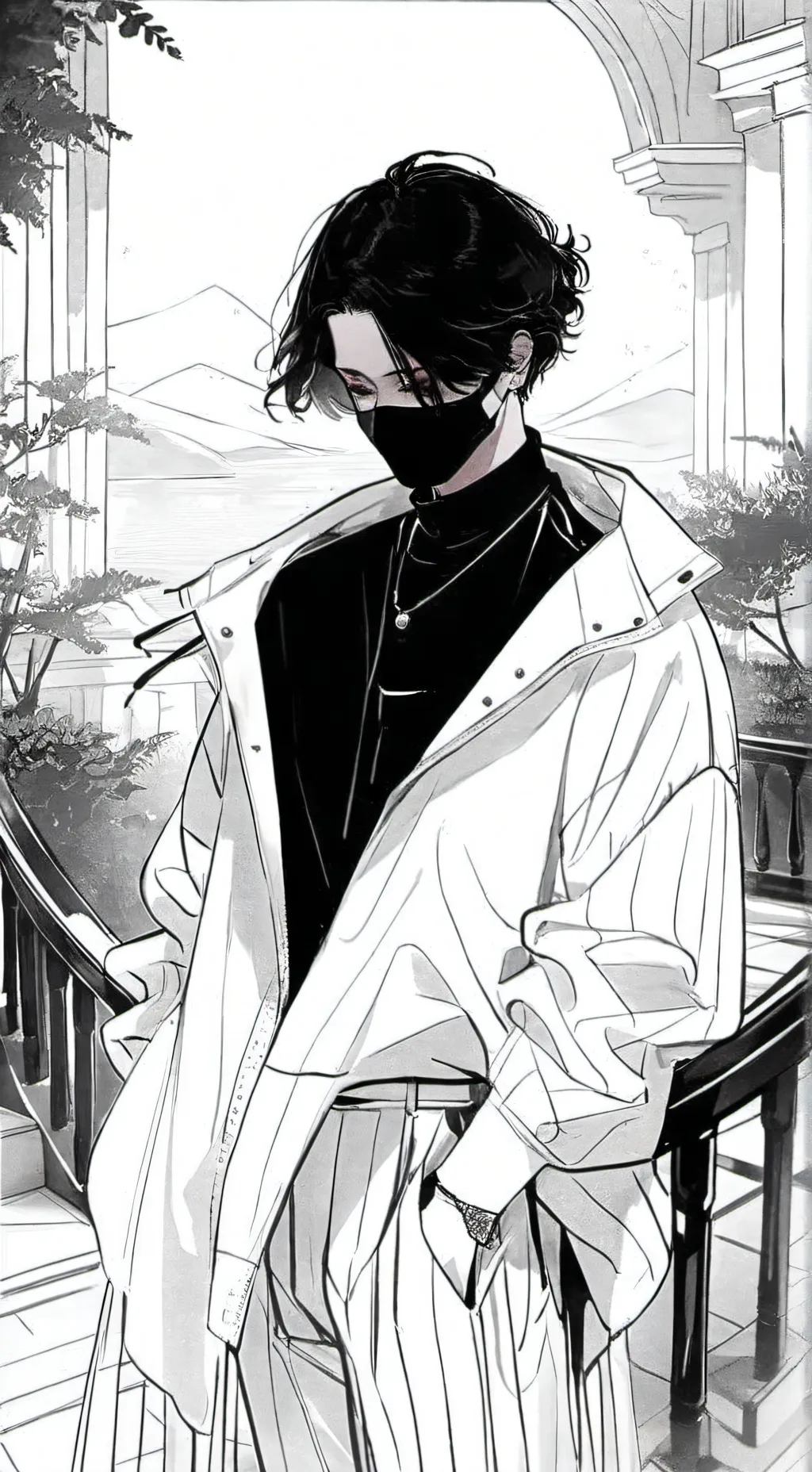 ai character: Итан background