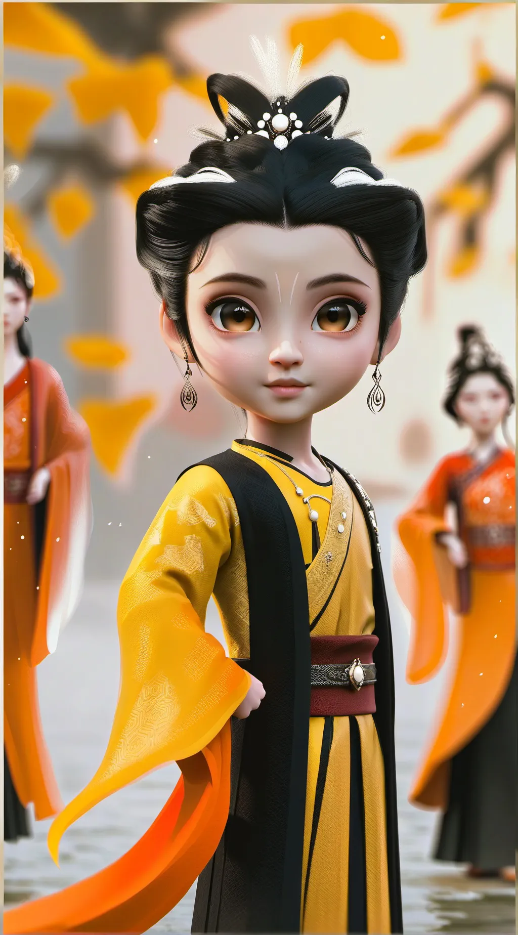 ai character: Lily background