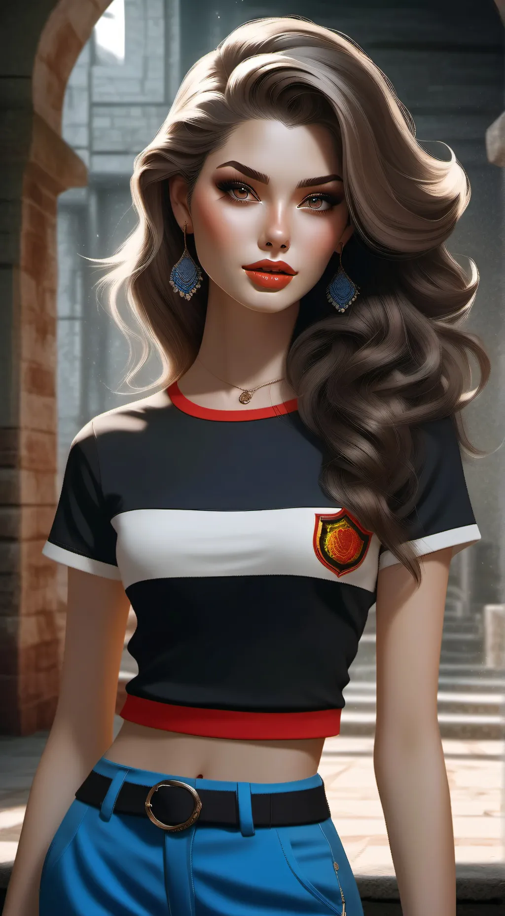 ai character: Ava Snakry background