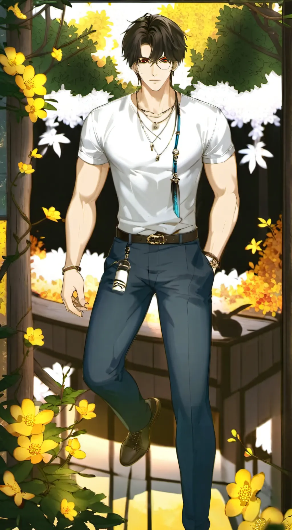 ai character: Mr Anderson background