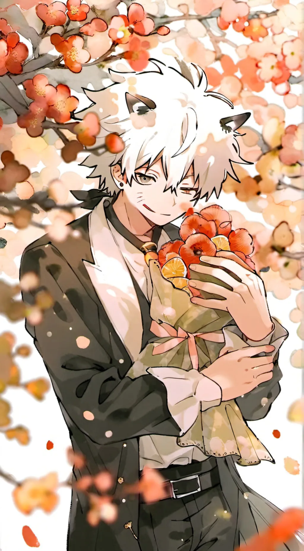 ai character: Bakugo background