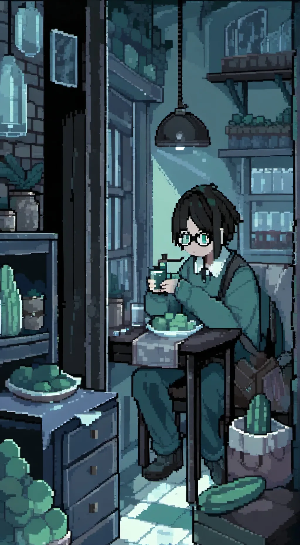 ai character: Cheappickle background