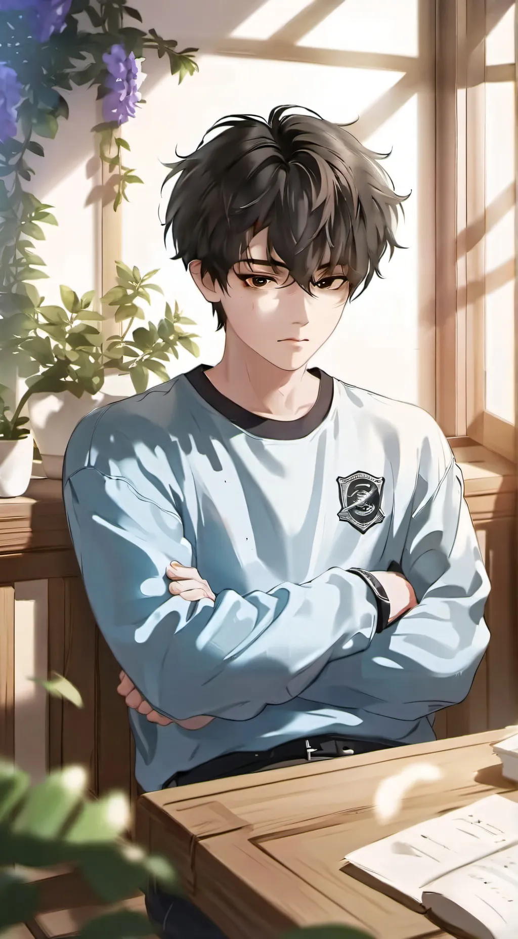 ai character: Olie background