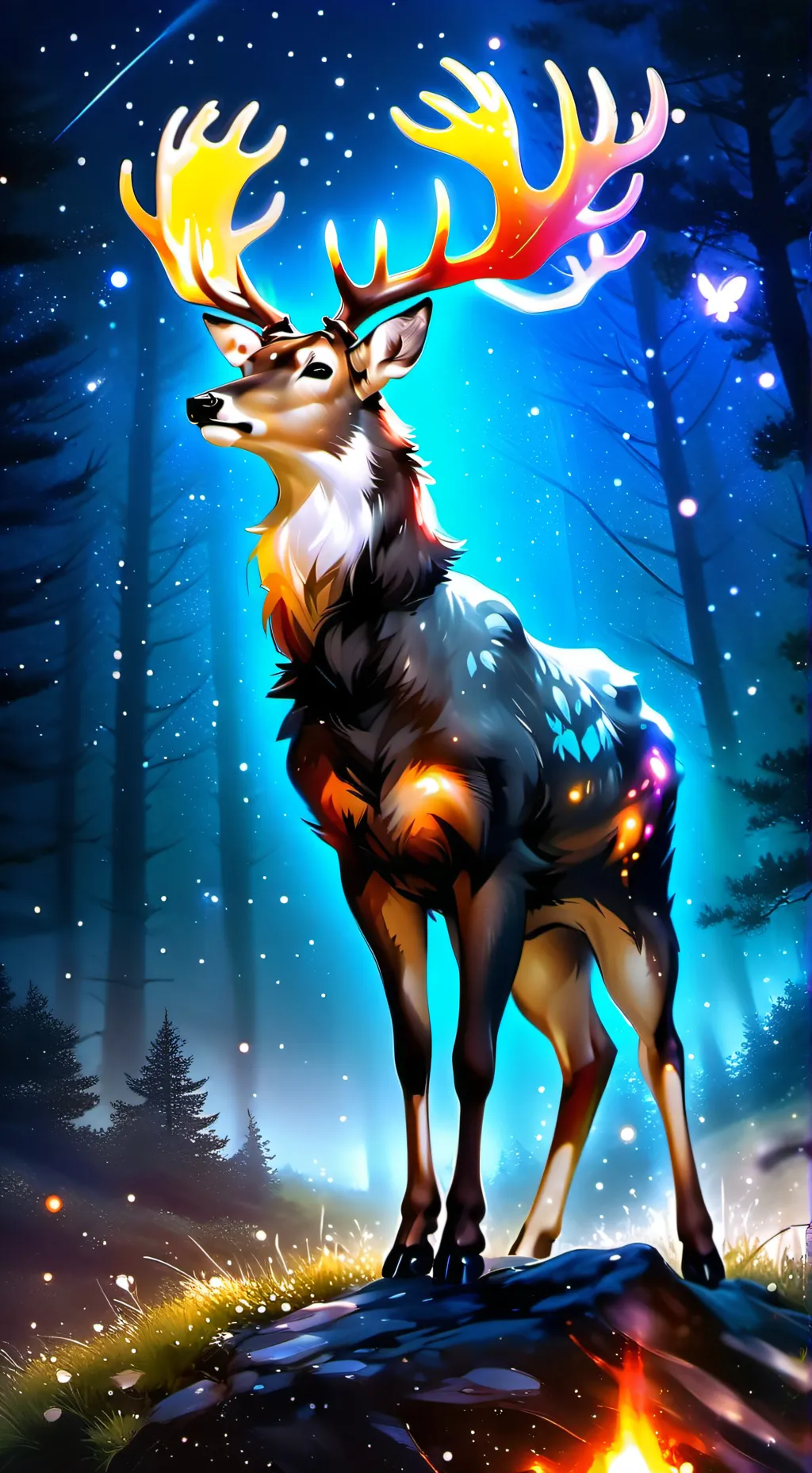 ai character: Long Friend  background