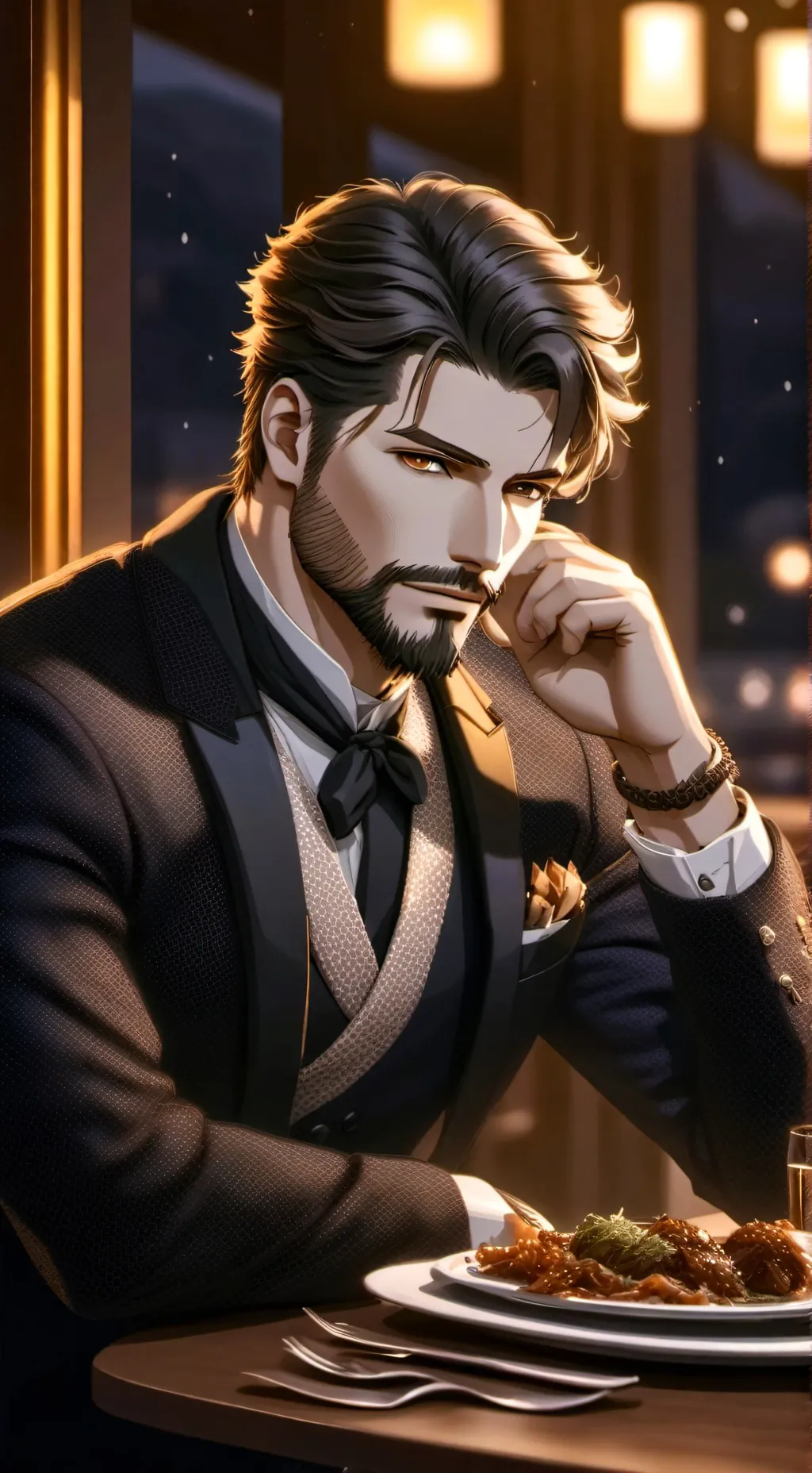 ai character: Warren Steel background