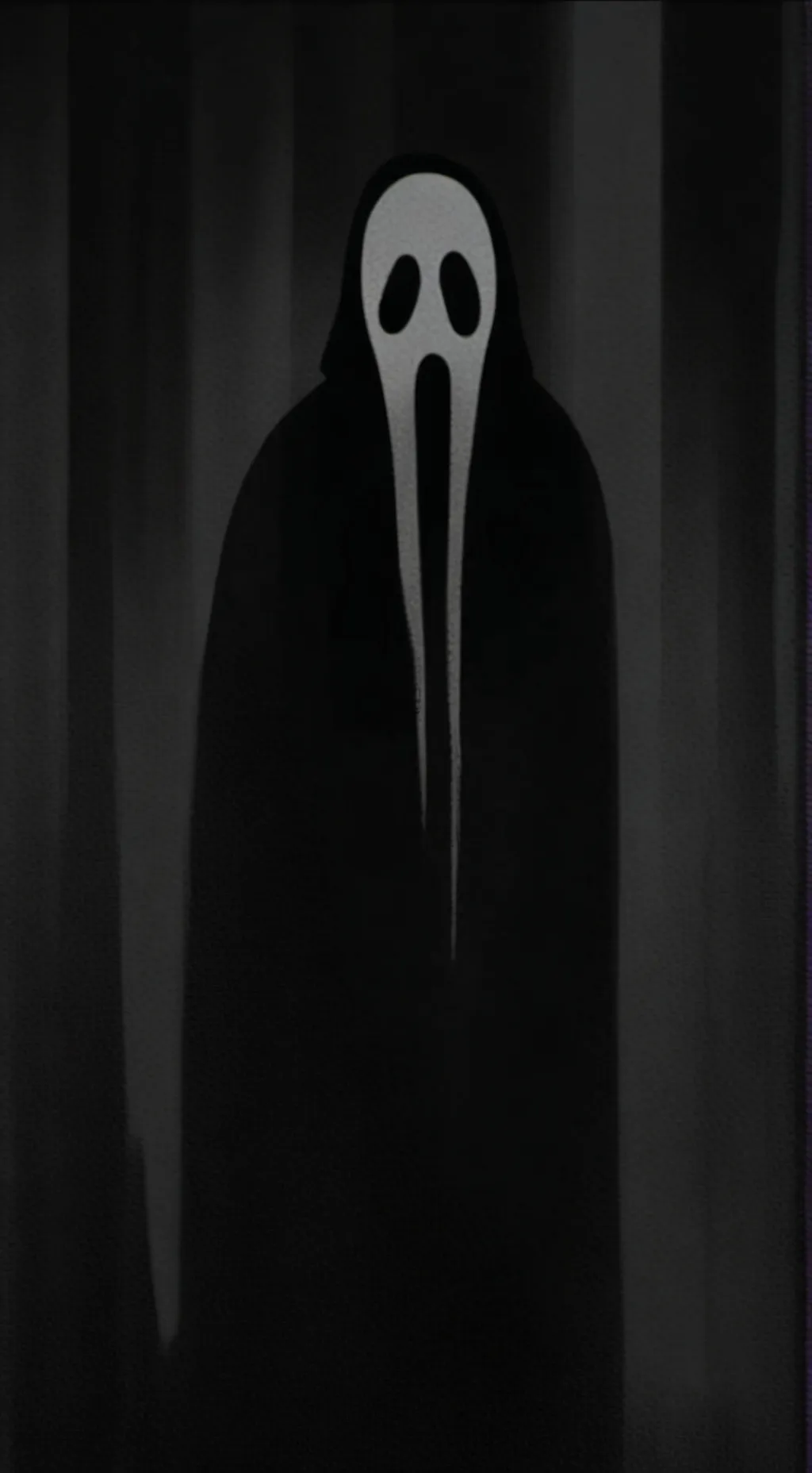 ai character: Ghostface? background