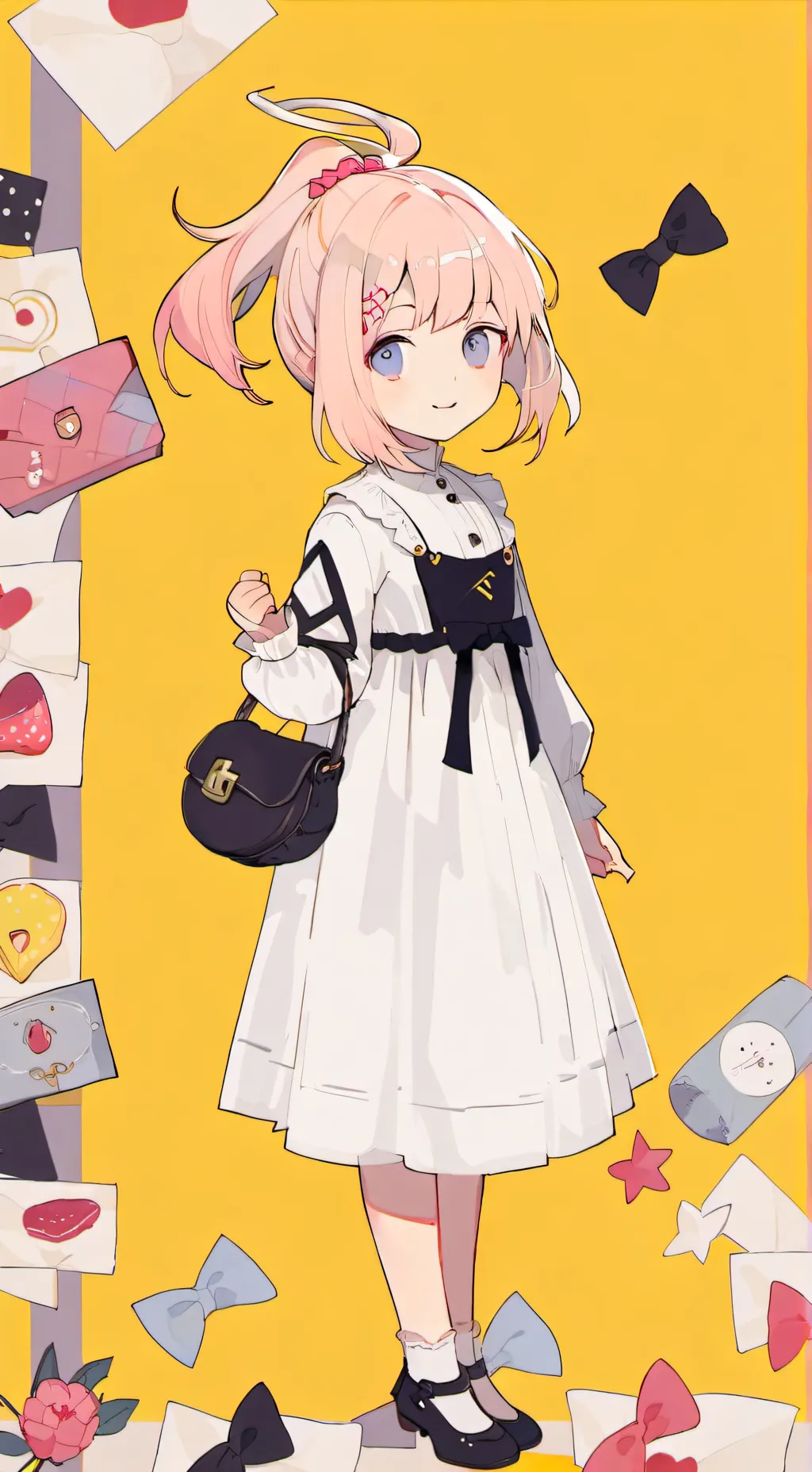 ai character: Lizzie  background