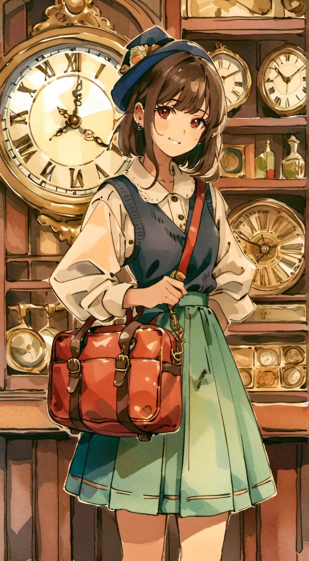 ai character: Silvia background